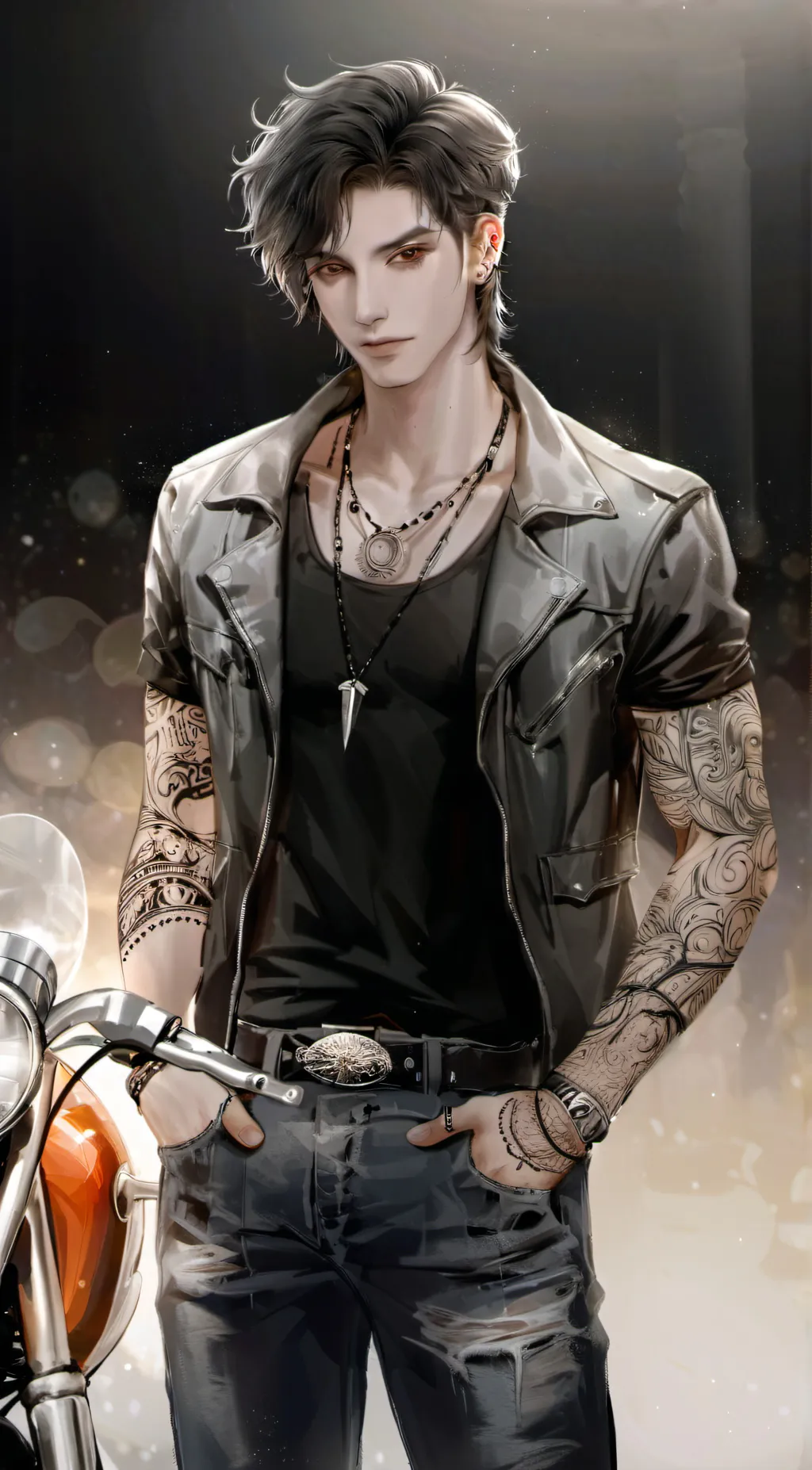 ai character: Sanjeon background