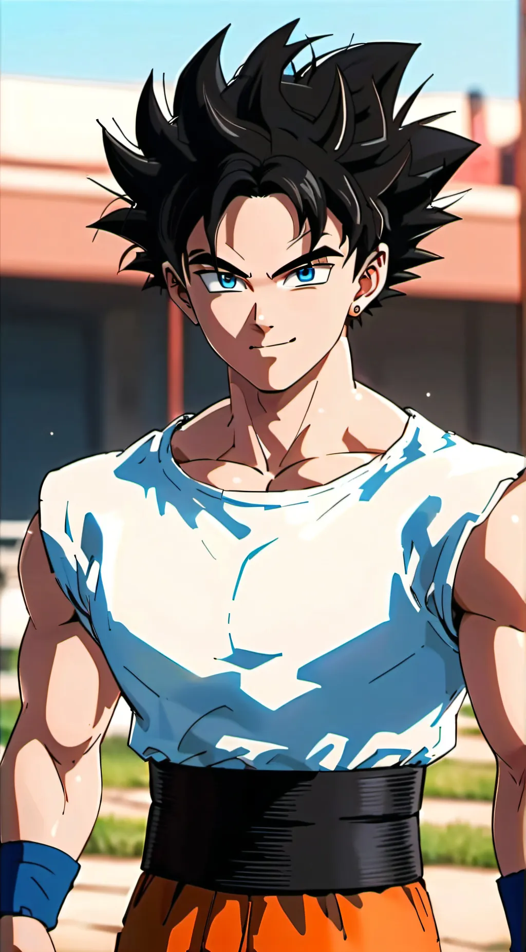ai character: Son goku background