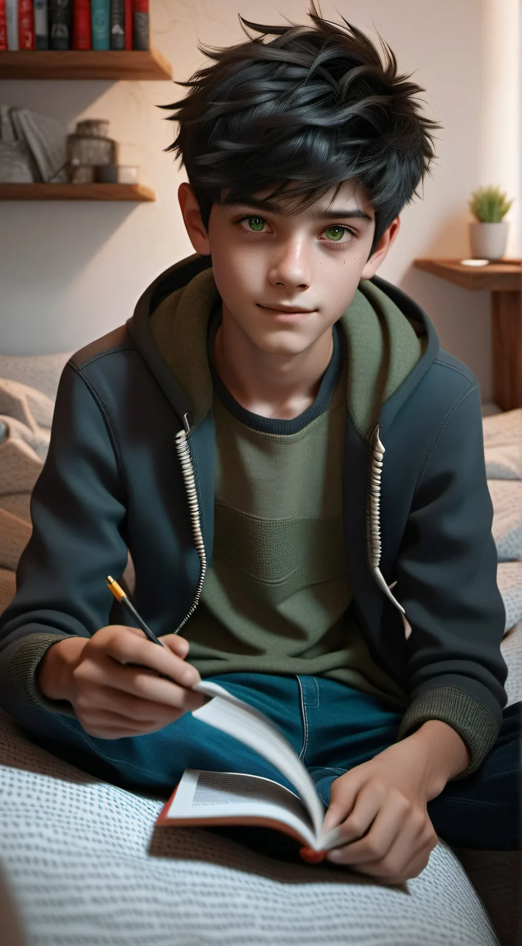 ai character: Damian Wayne*Robin background
