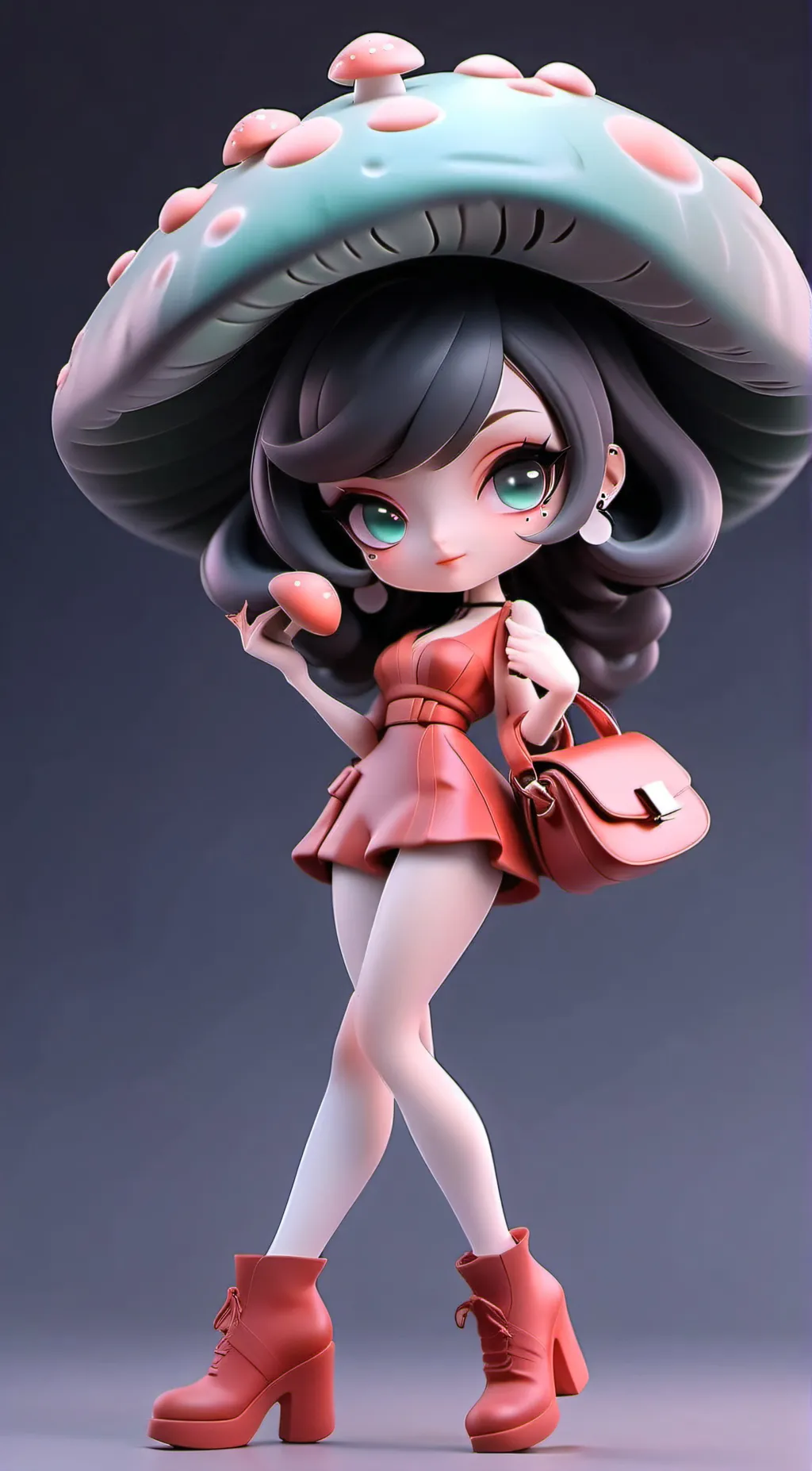 ai character: Pomelia background