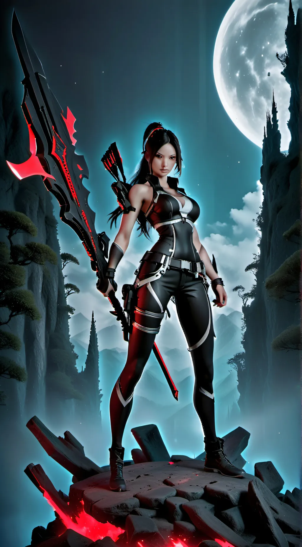 ai character: mika background