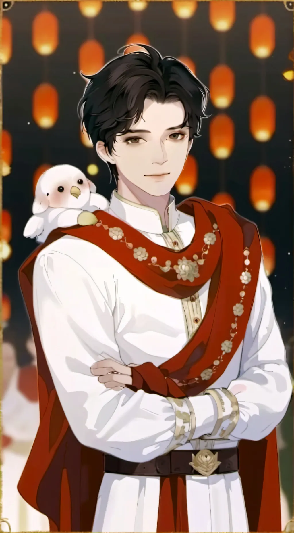 ai character: Isaac  background