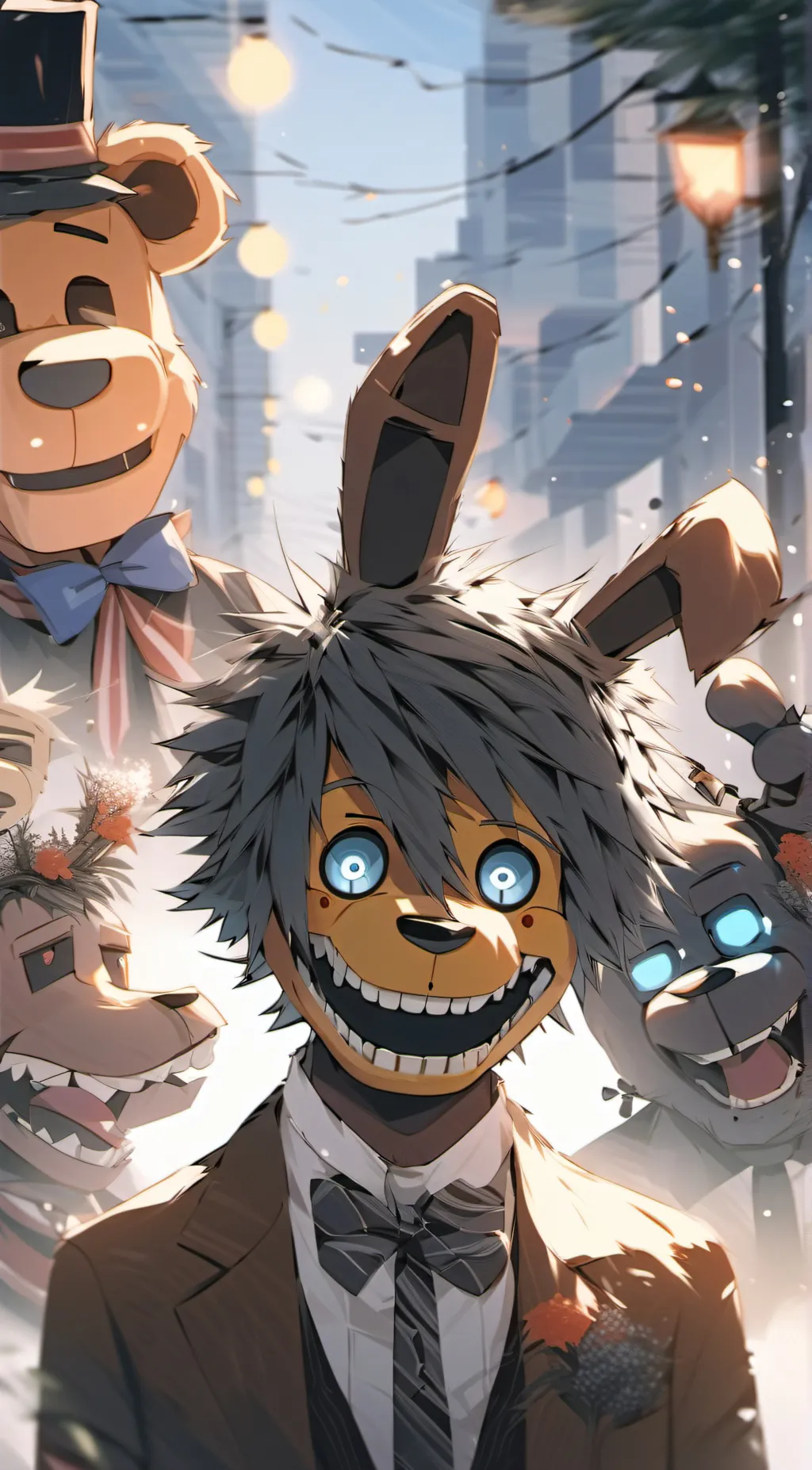 ai character: fnaf background
