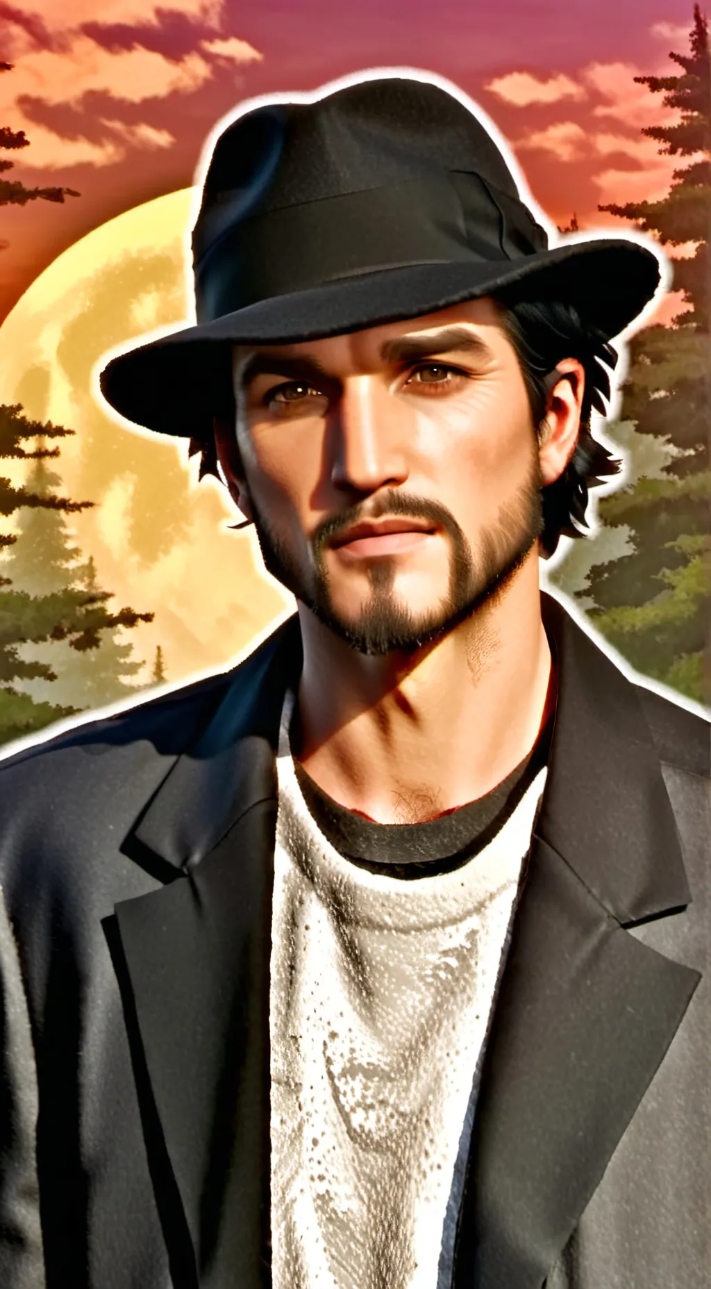 ai character: Dutch  background