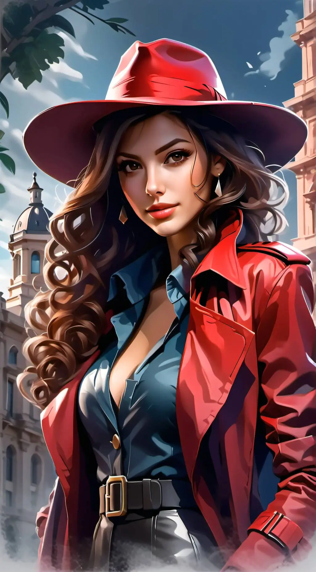ai character: Carmen background