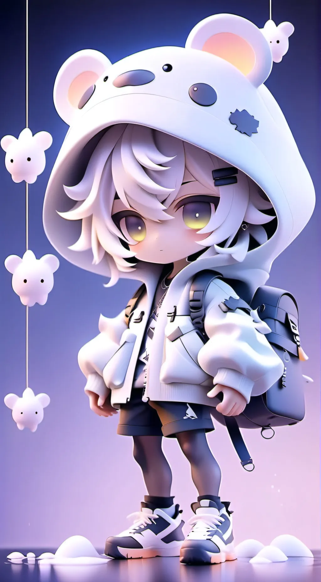 ai character: Max background