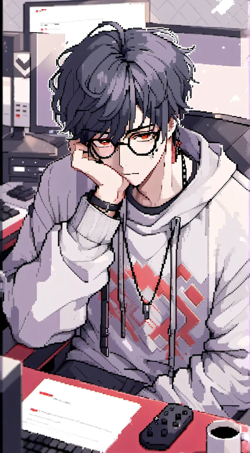 ai character: andrew background