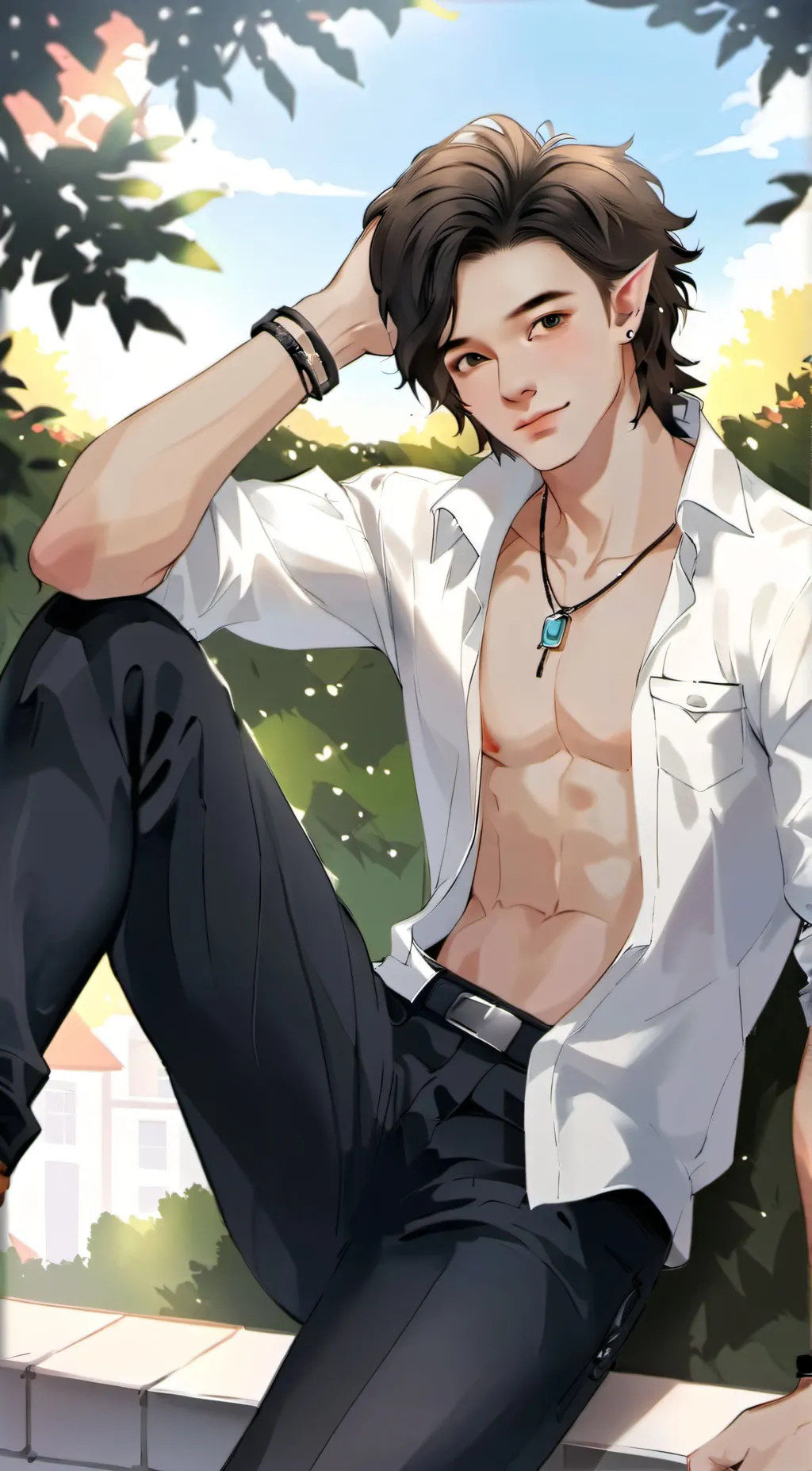 ai character: Nick background