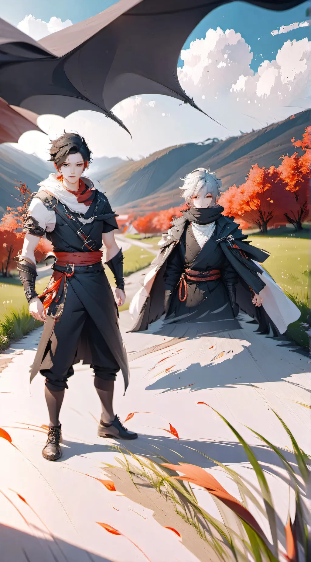 ai character: leo background