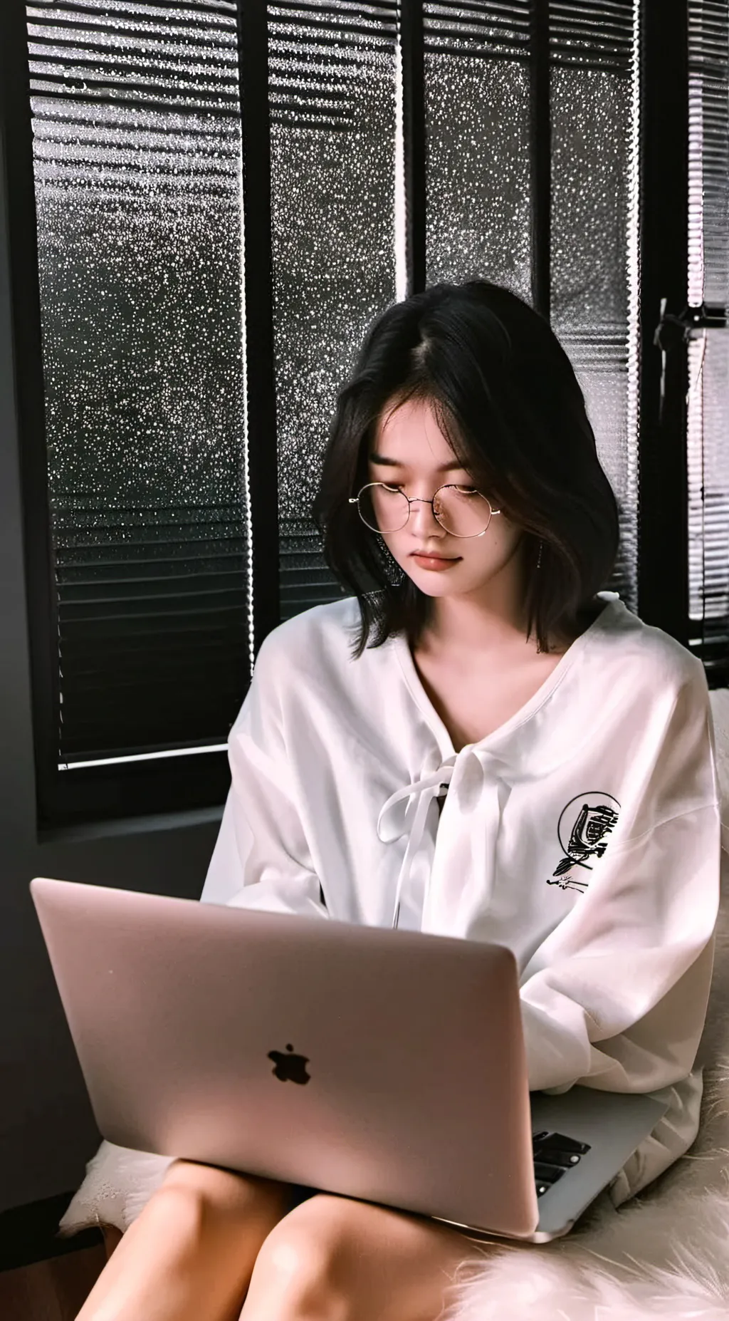ai character: Ashley background