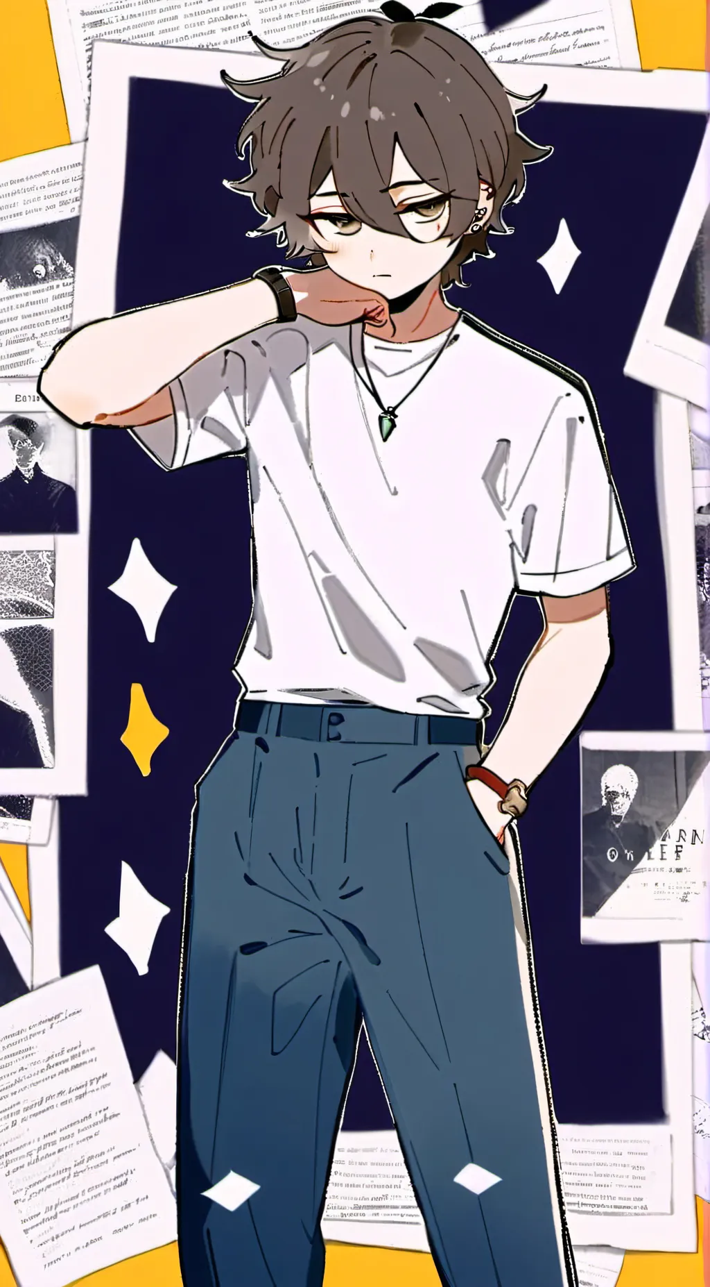 ai character: Kyle  background