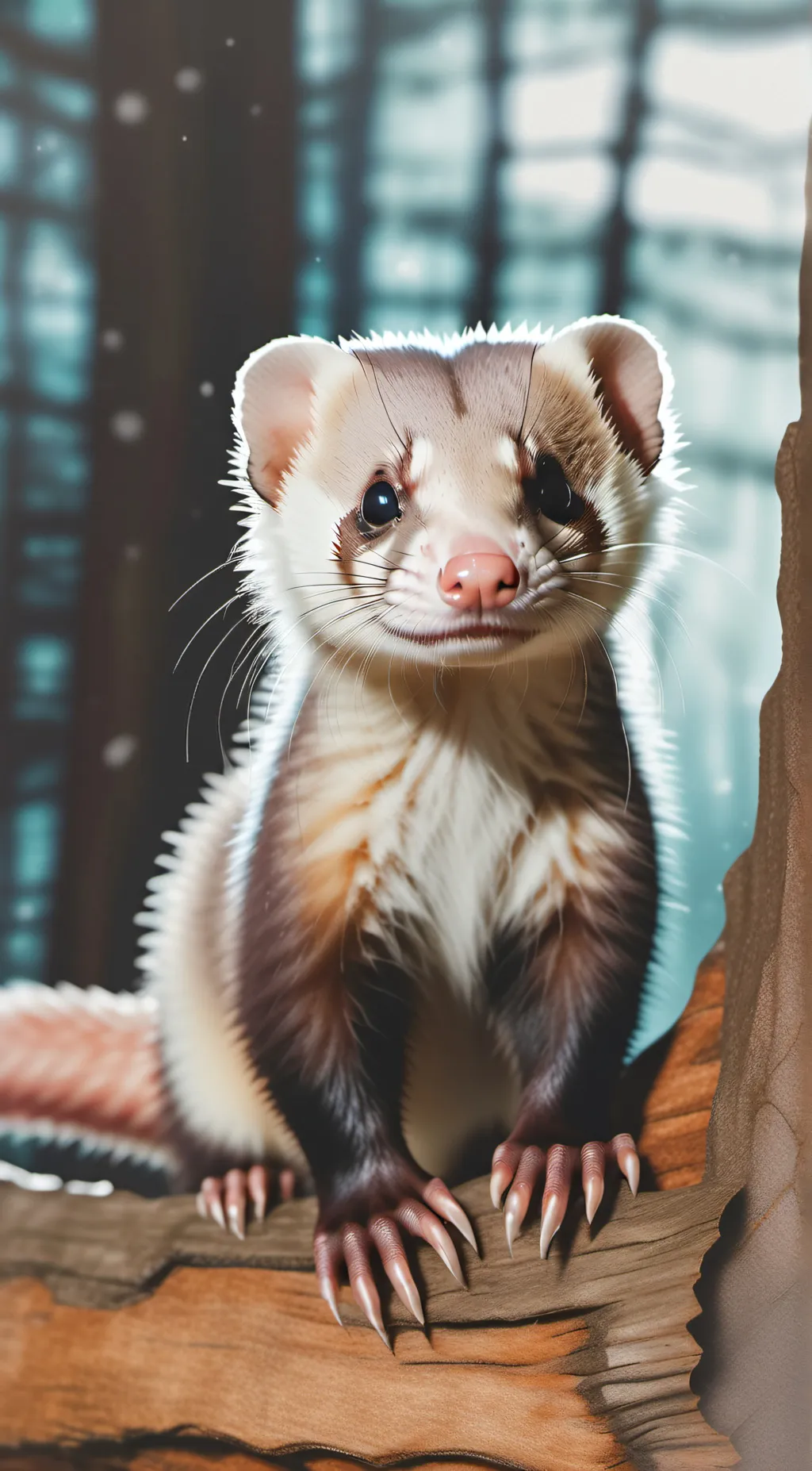 ai character: Ferret boy (draco) background