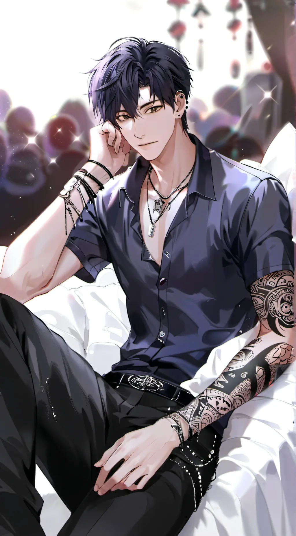 ai character: 陈墨深 background