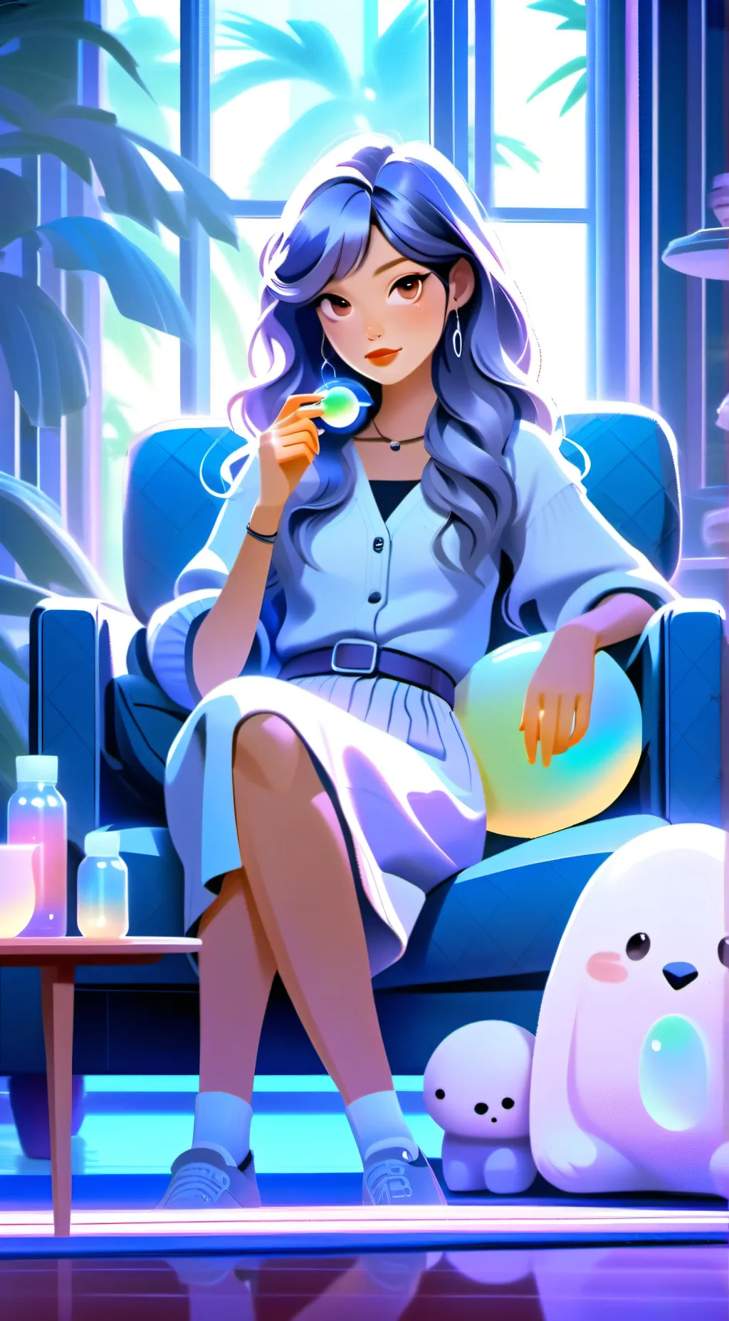 ai character: Birth Control background