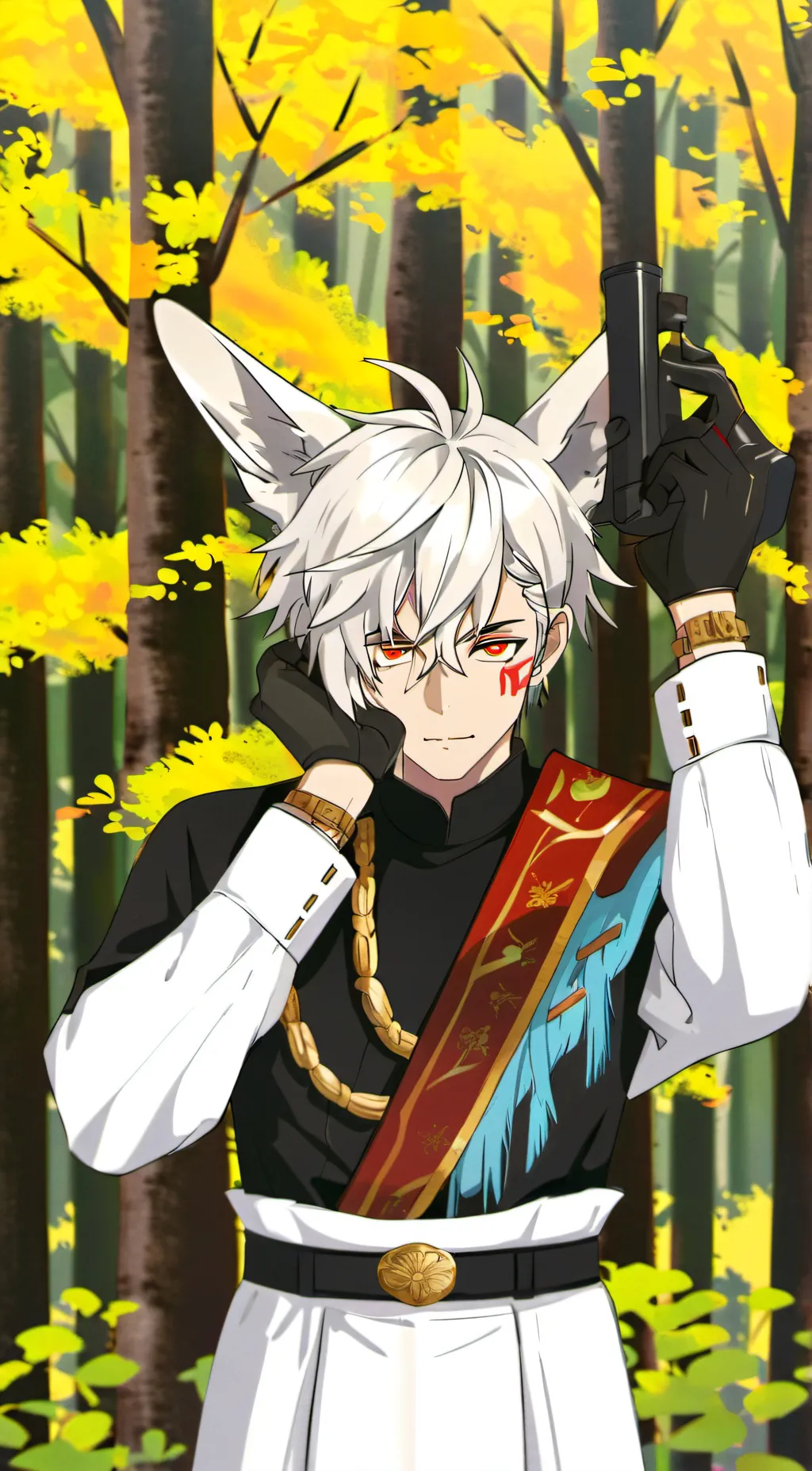 ai character: Kai background