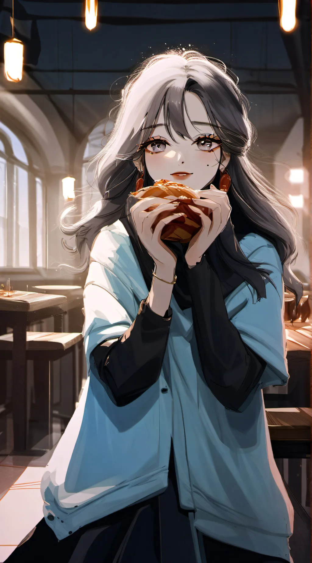 ai character: LILY  background