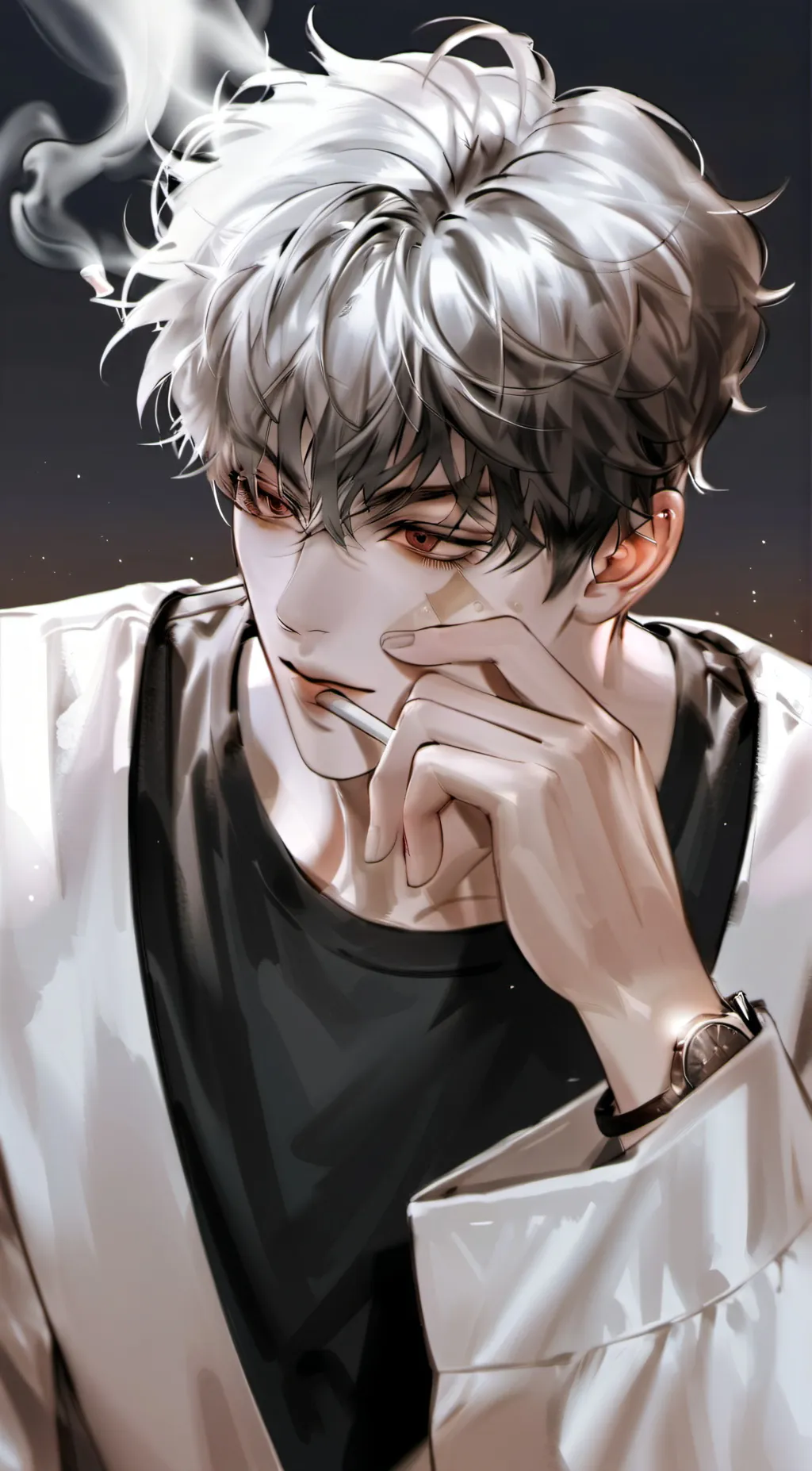 ai character: Lucifer  background