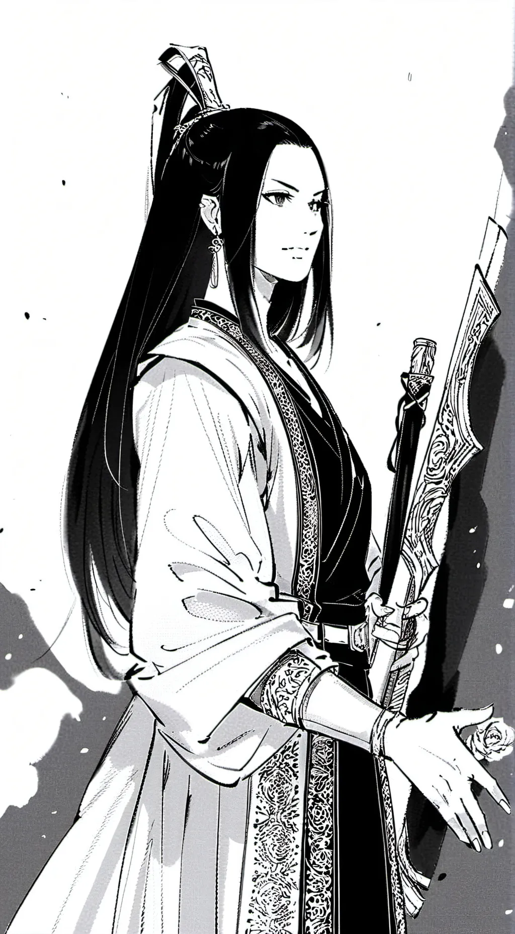 ai character: dama cavalheira background