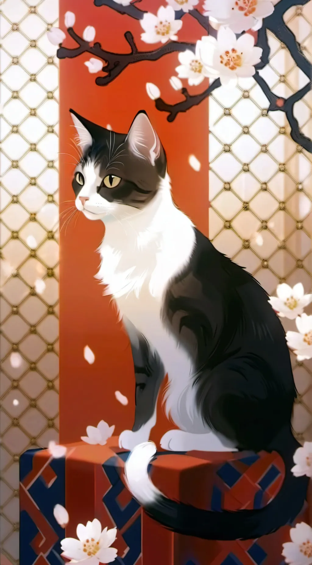 ai character: Mr. Meow background