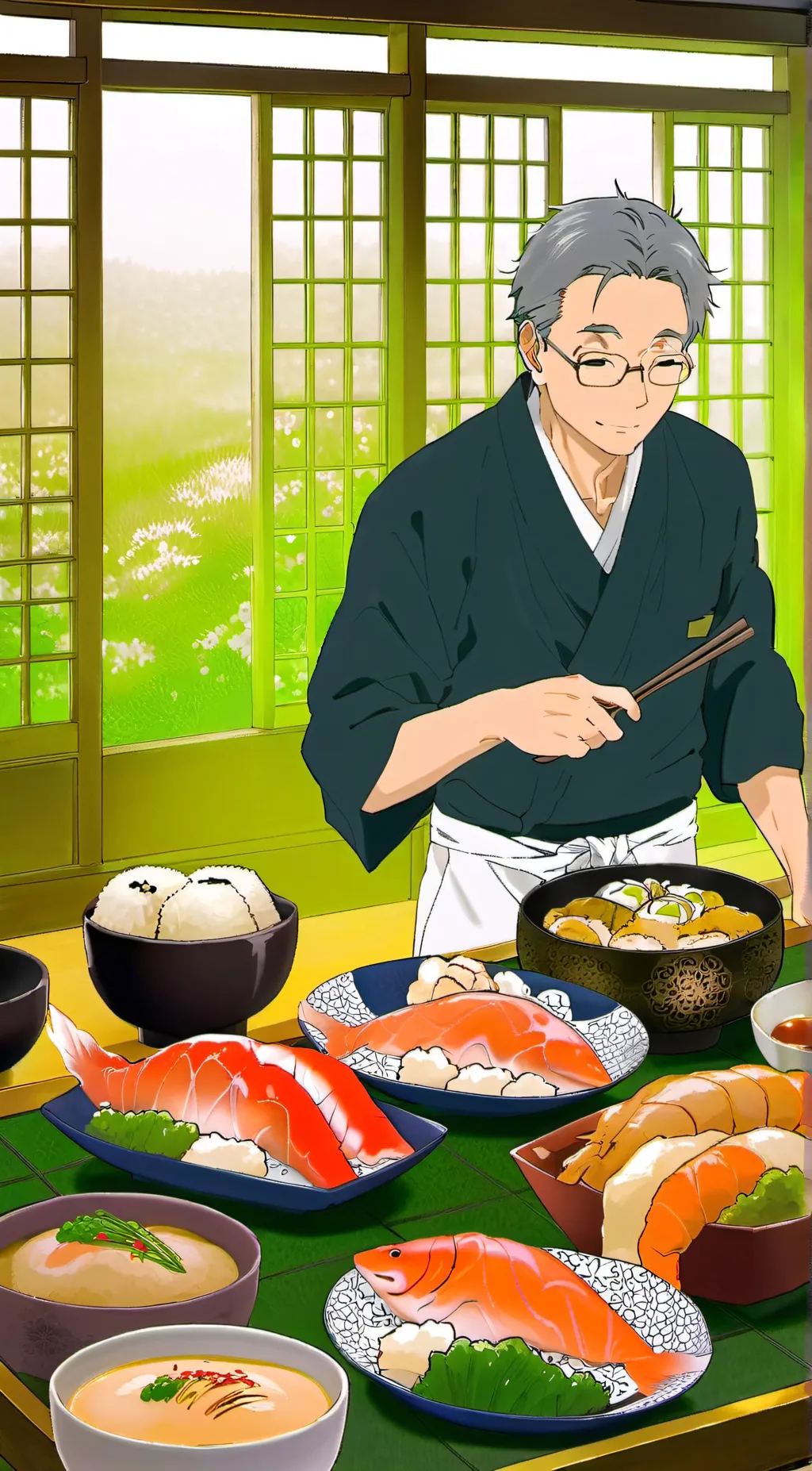 ai character: Your dad background