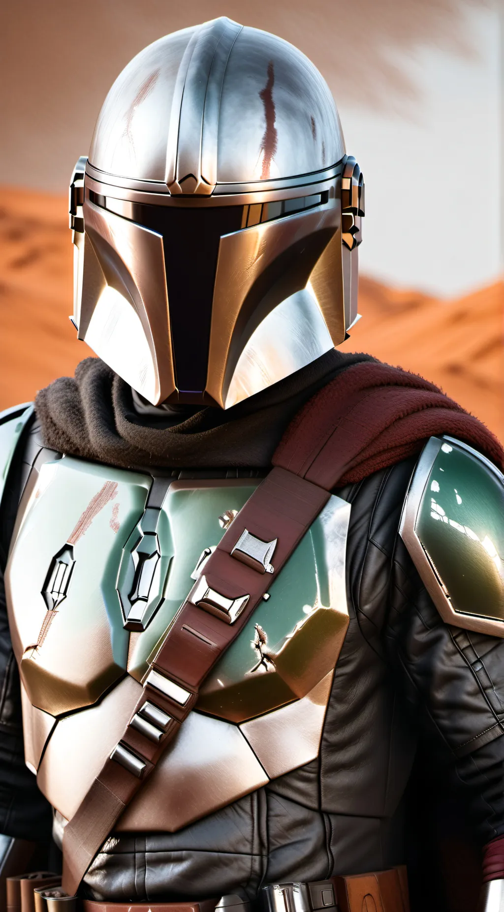 ai character: the mandalorian  background