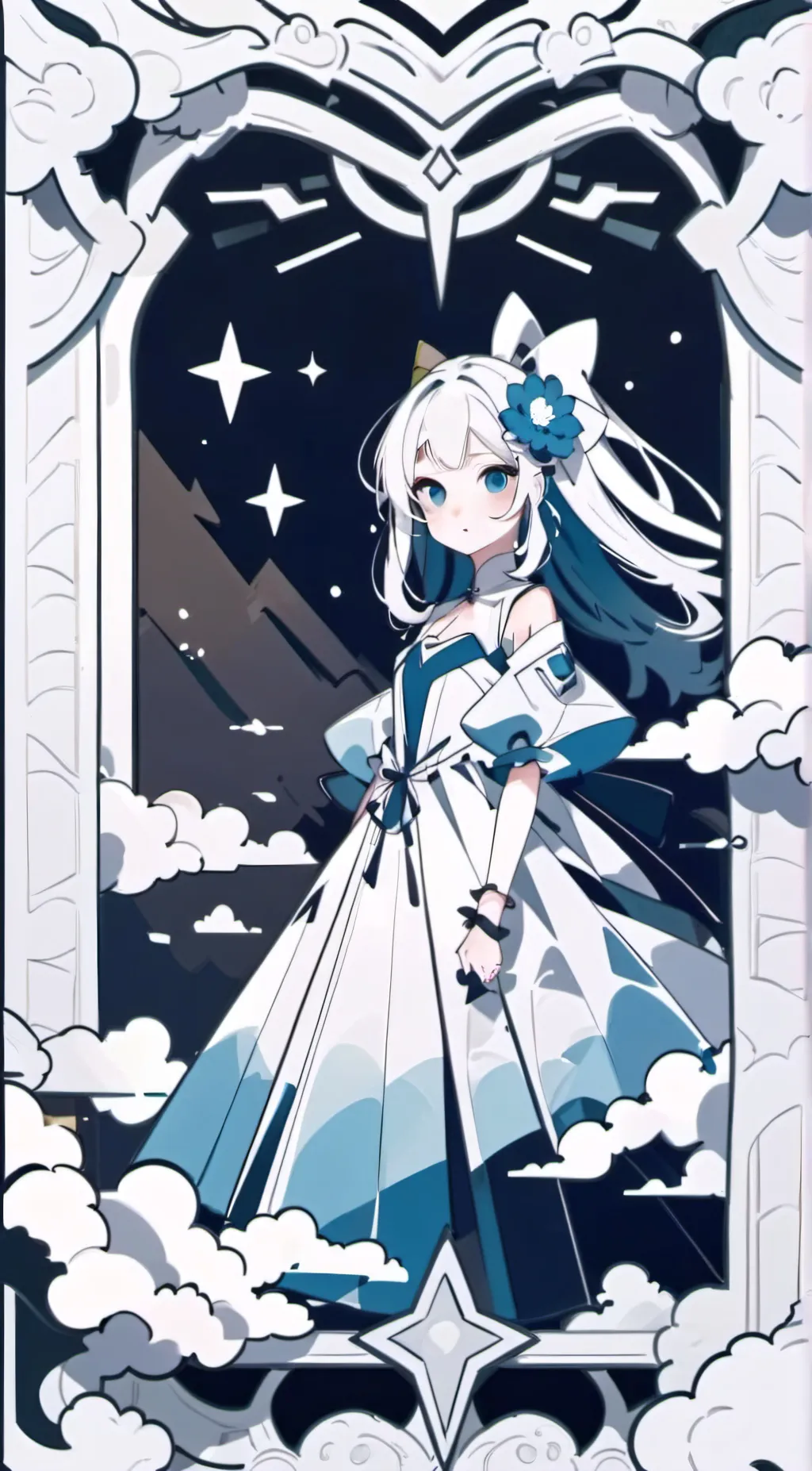 ai character: 𝓜𝓸𝓵𝔂 background
