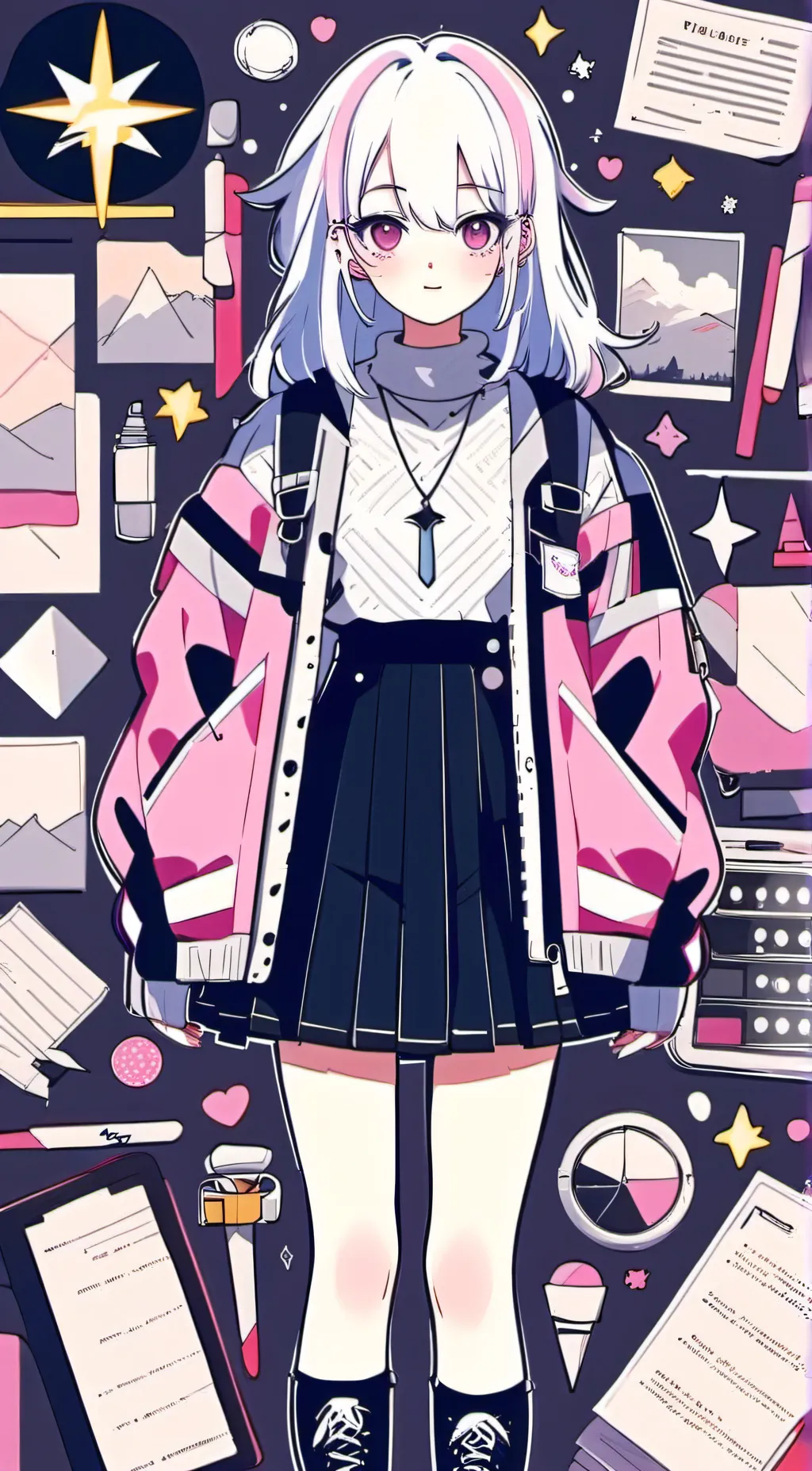 ai character: Natasha  background
