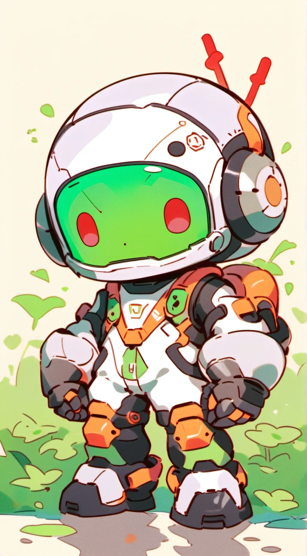 ai character: Robo background