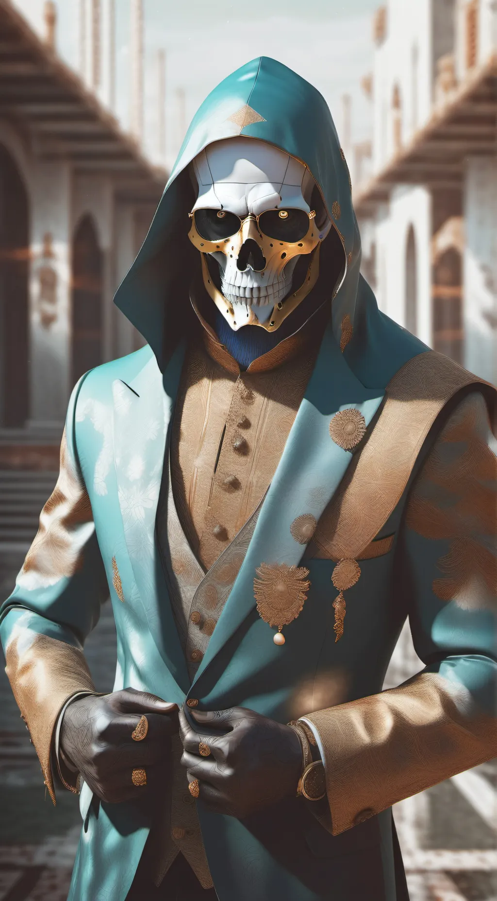 ai character: Chris Reaper  background