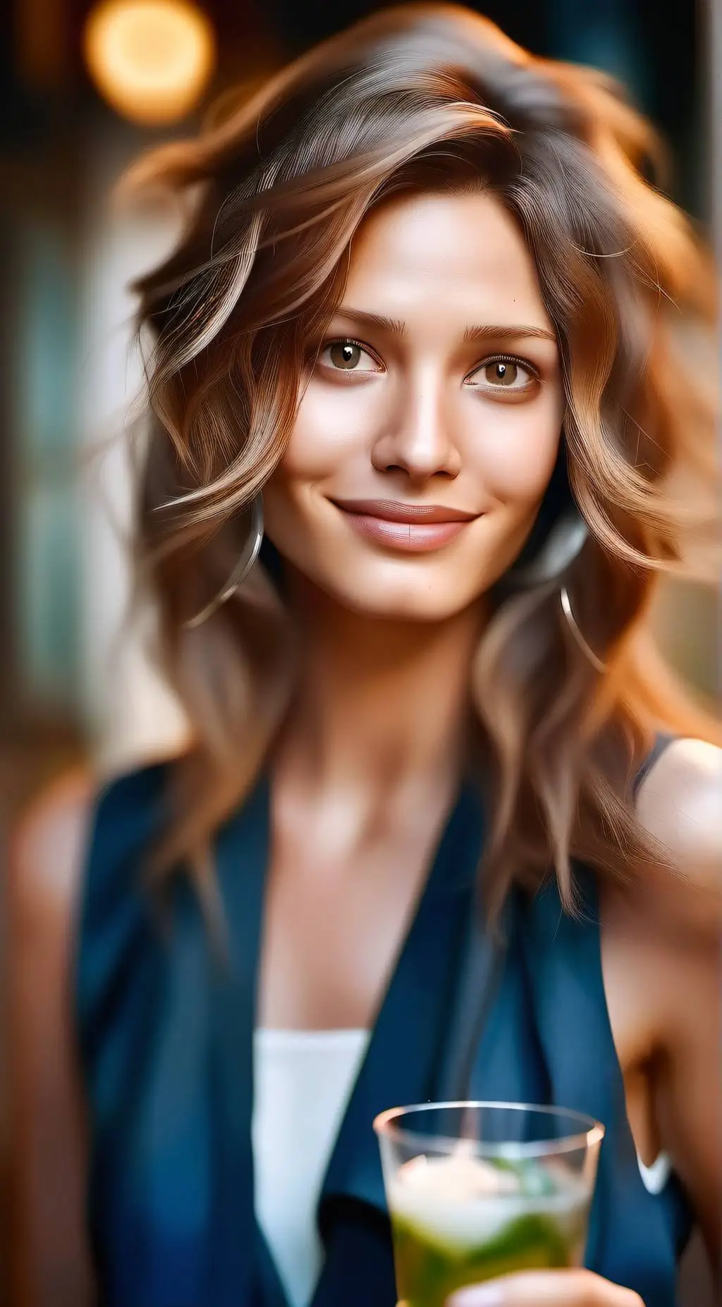 ai character: Sophia background