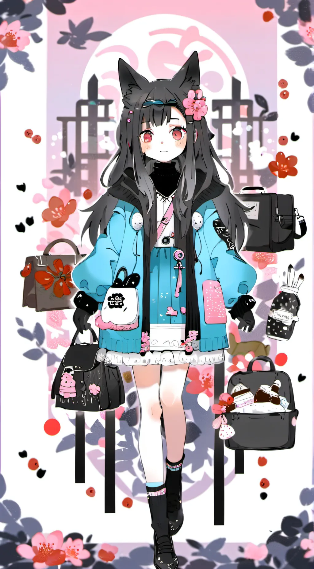 ai character: KNY background
