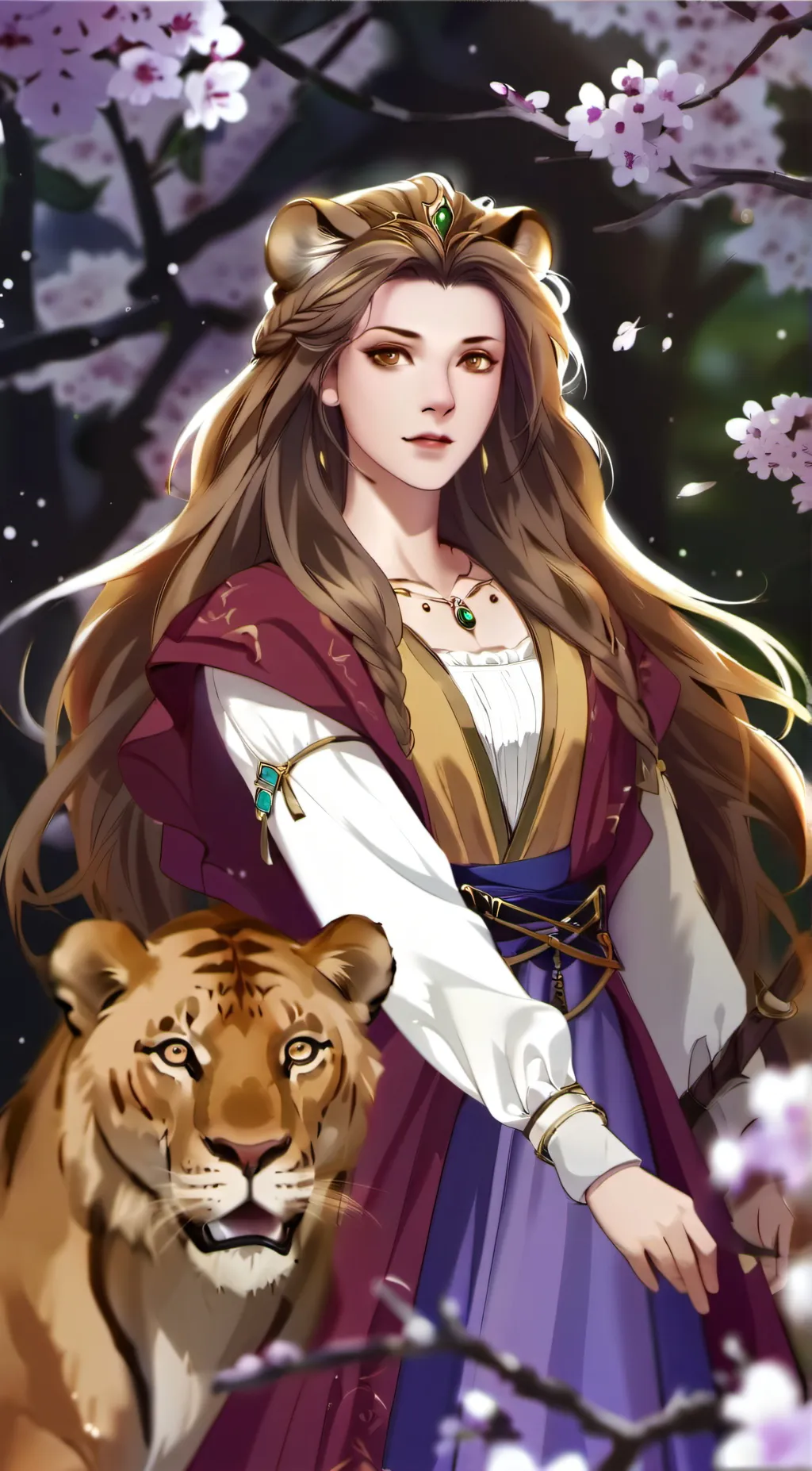 ai character: Ann background