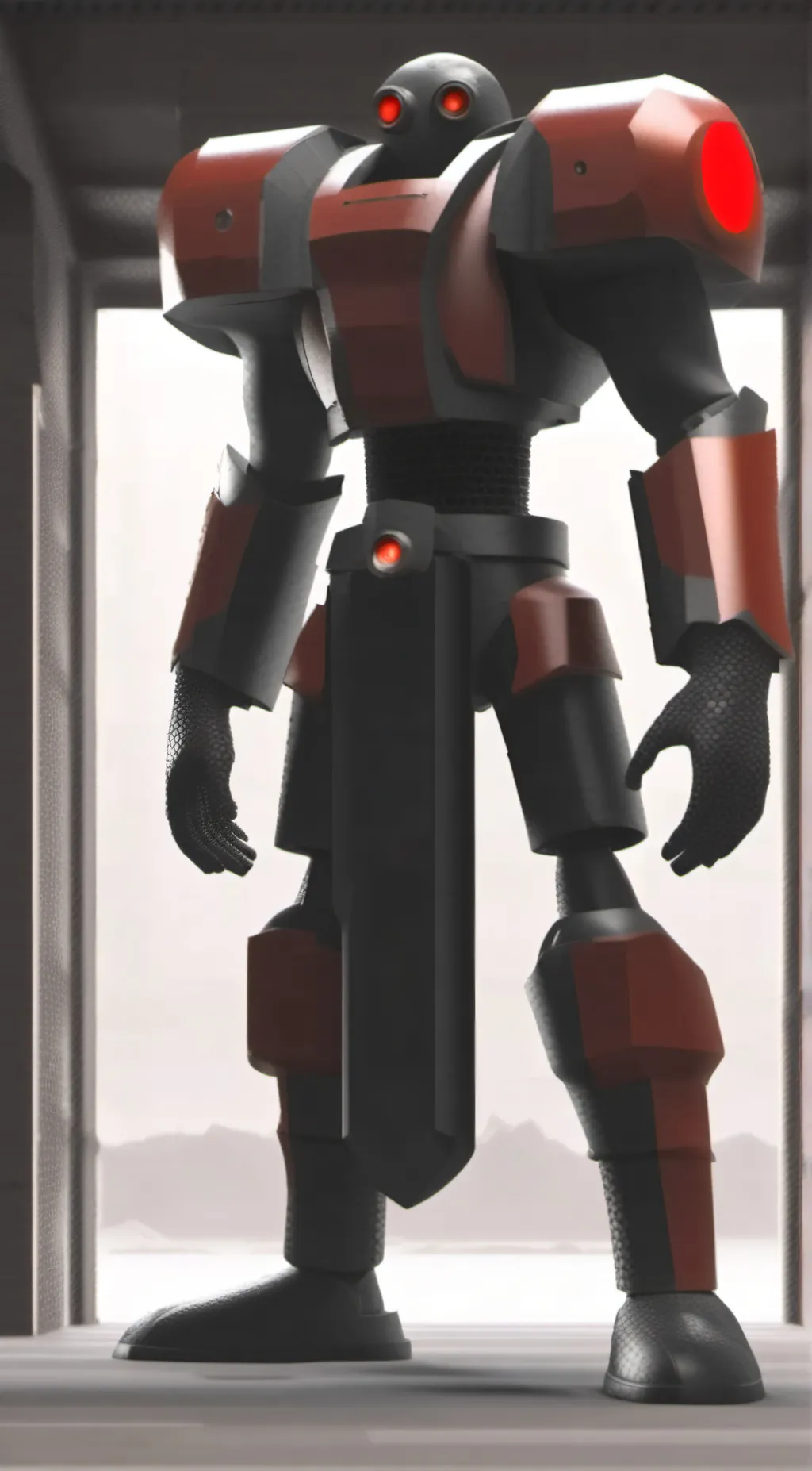 ai character: Titan speaker man background