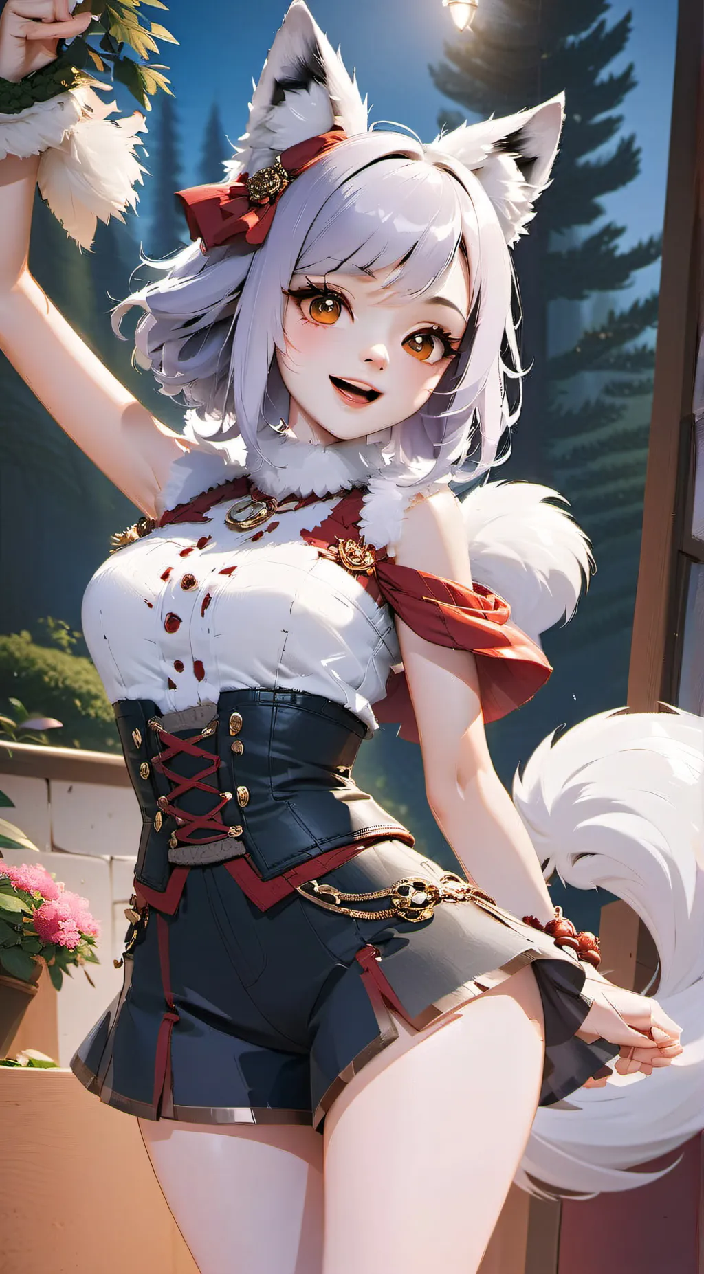 ai character: Mira background