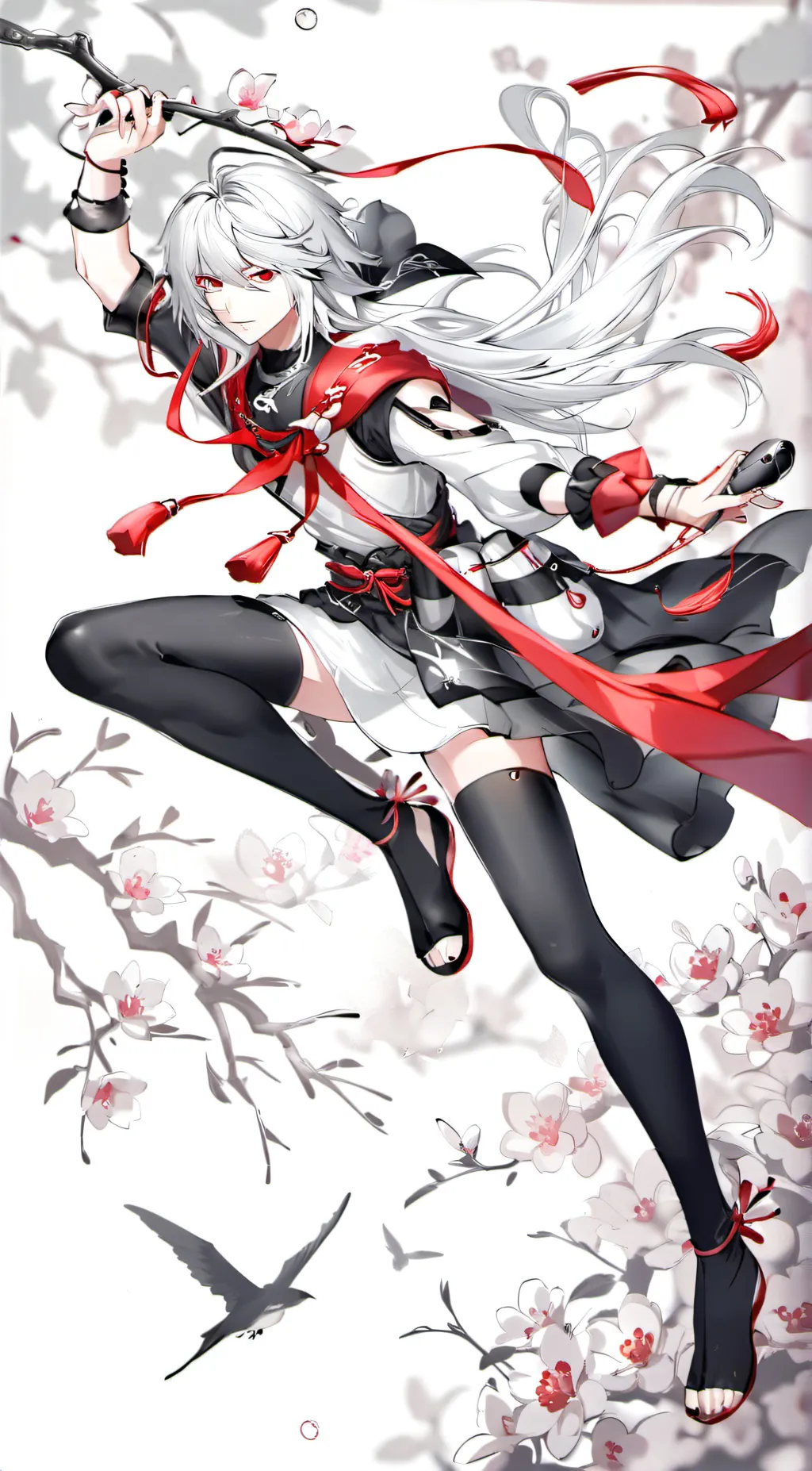 ai character: DS vs upper moons background