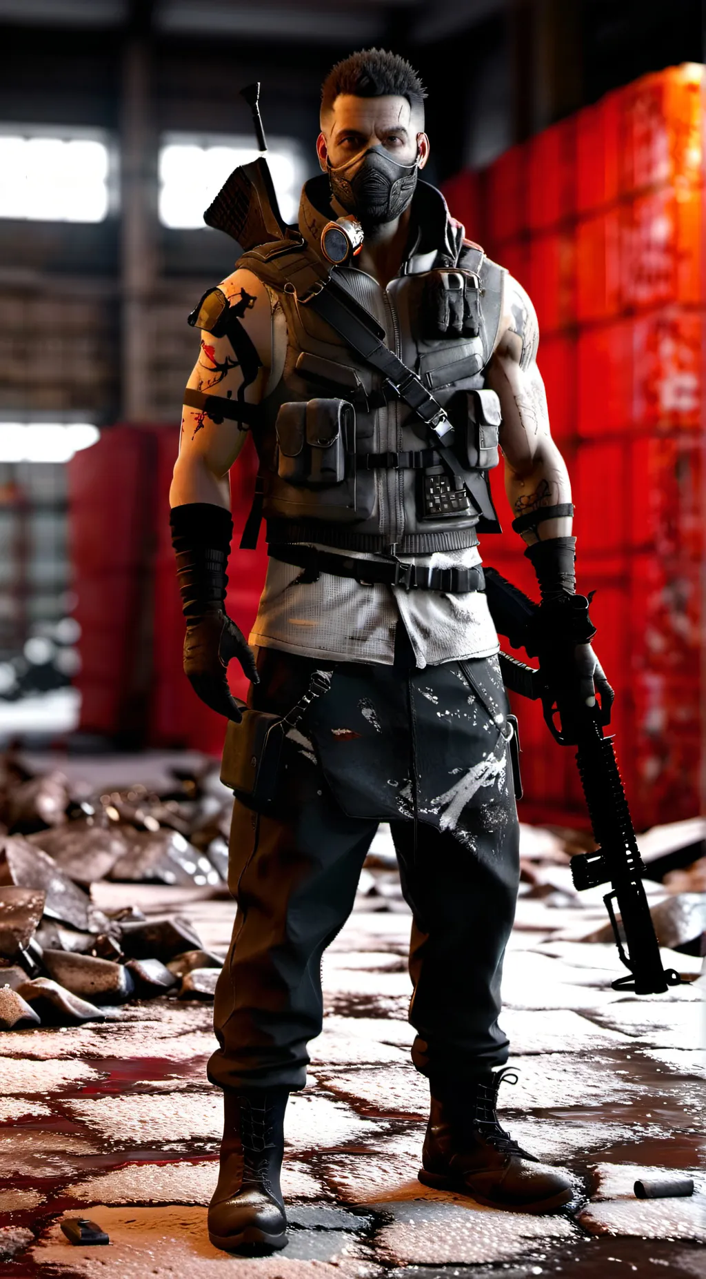 ai character: Wastelandz background