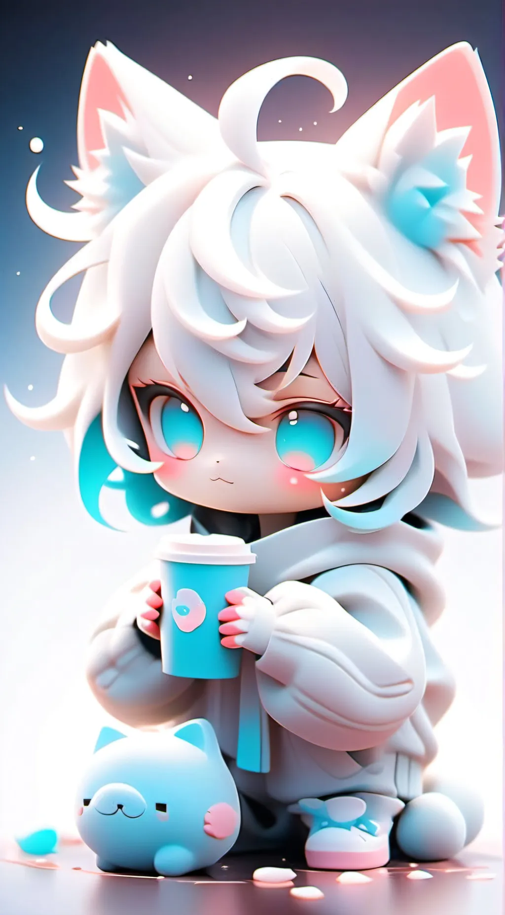 ai character: Cute chan background