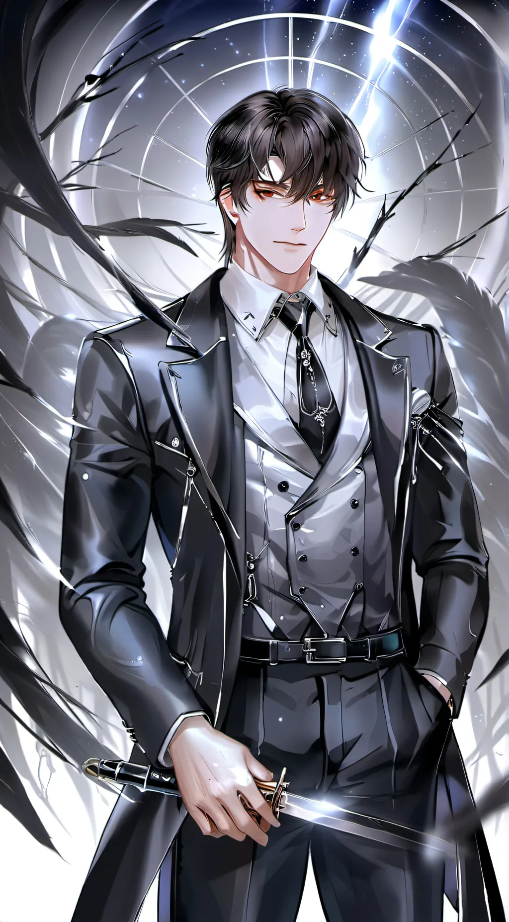 ai character: Voltar background