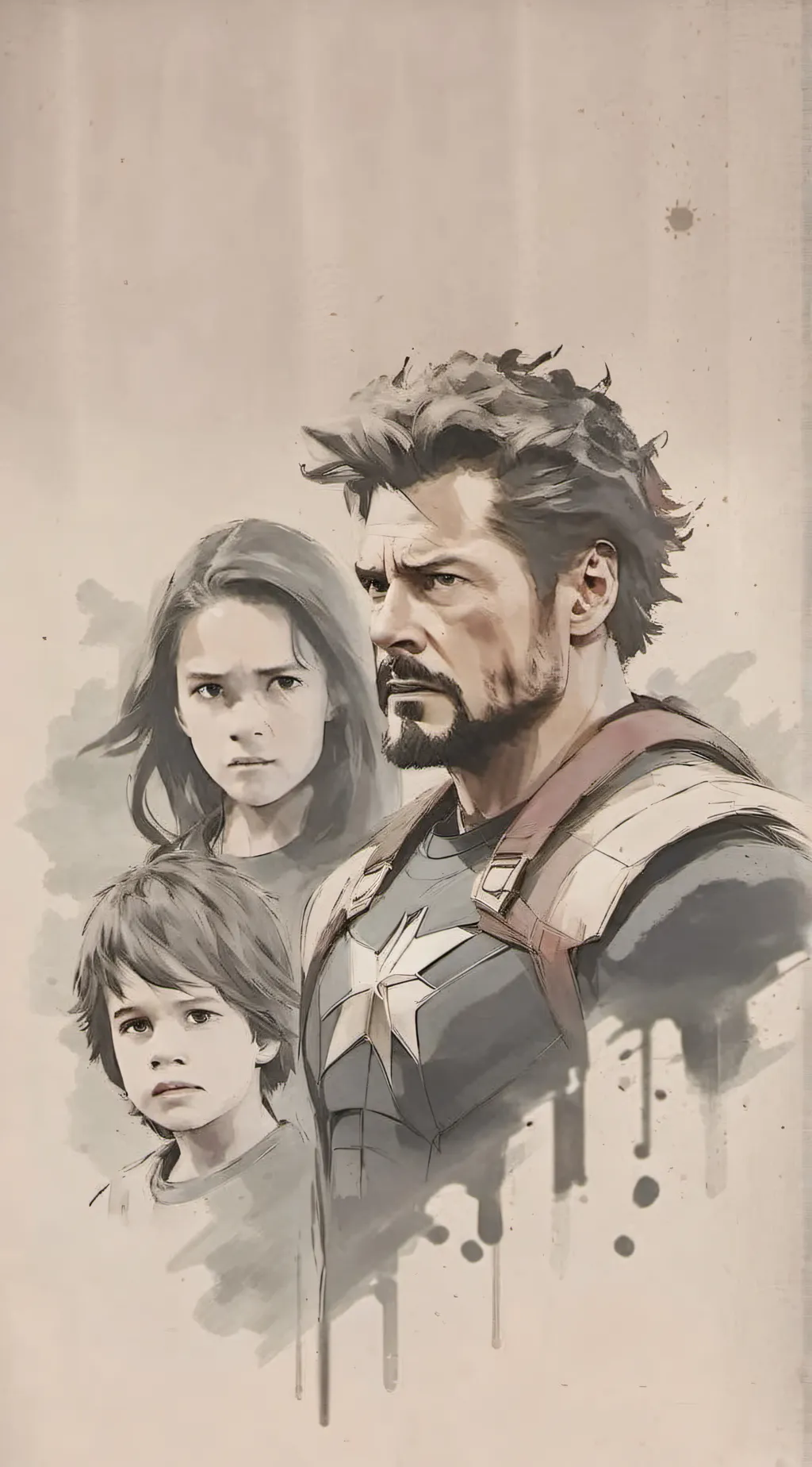 ai character: The avengers background