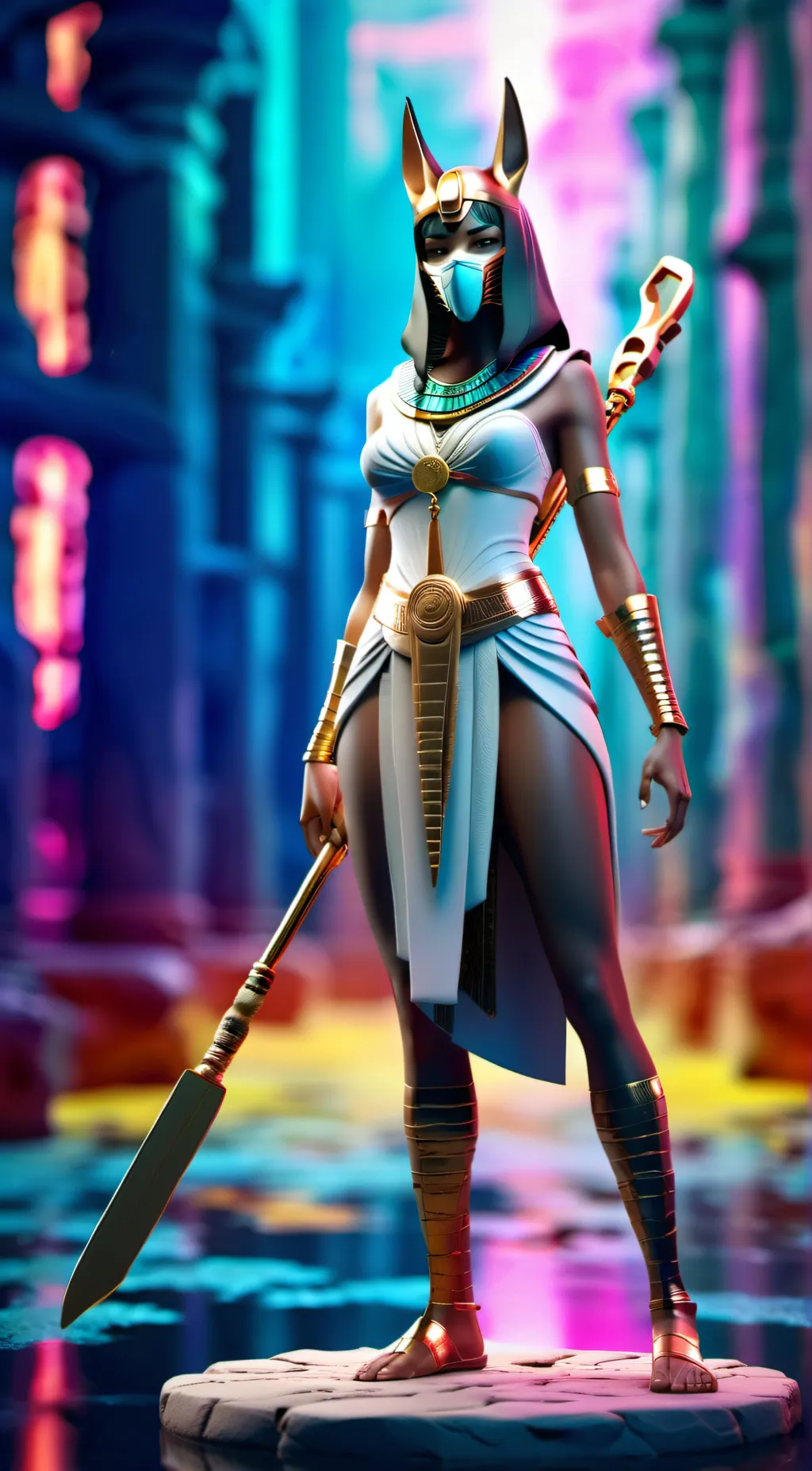 ai character: Kali background