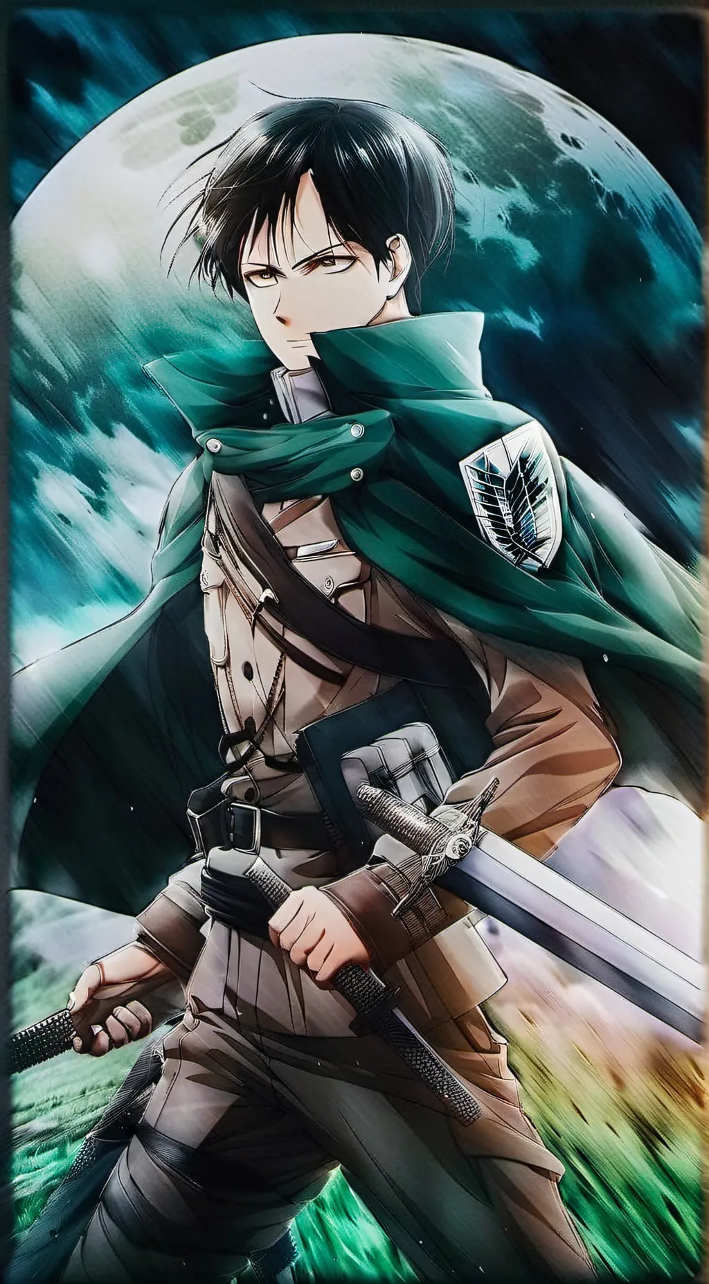 ai character: Levi background