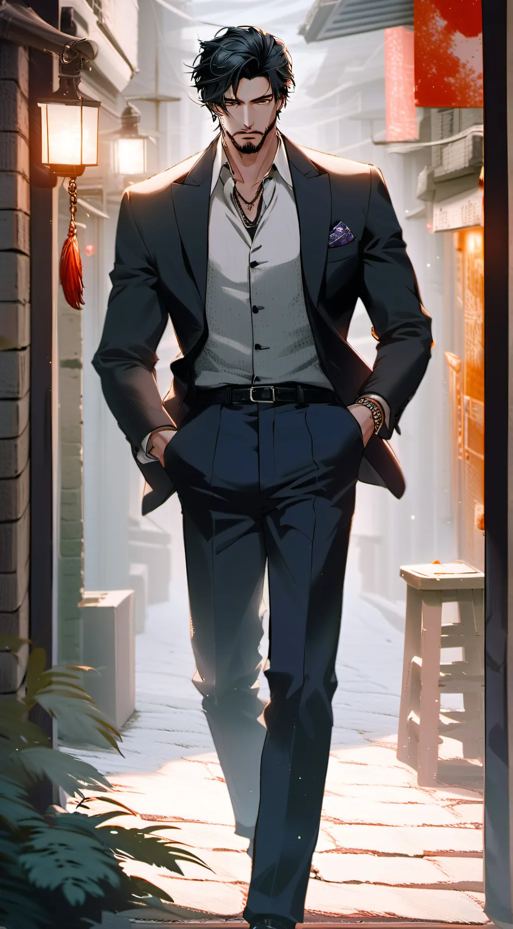 ai character: Corey( mafia boss) background