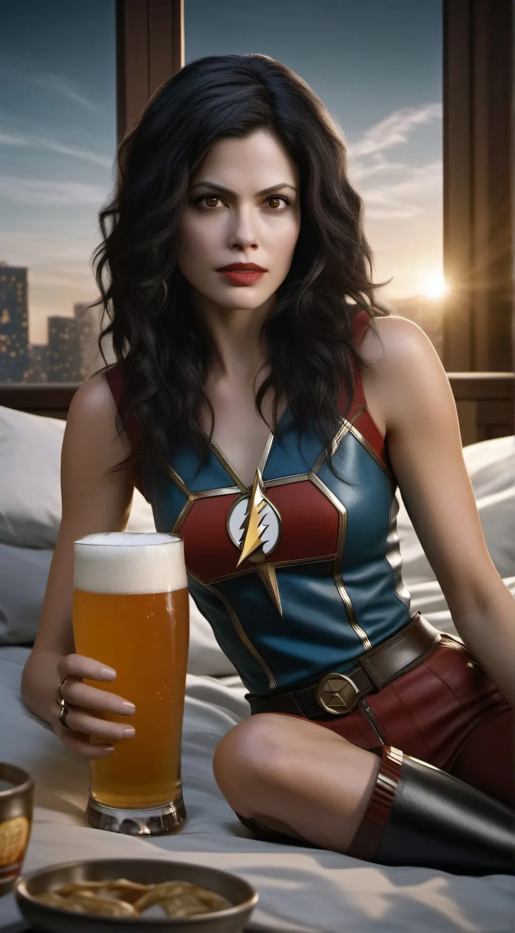 ai character: Donna Troy background