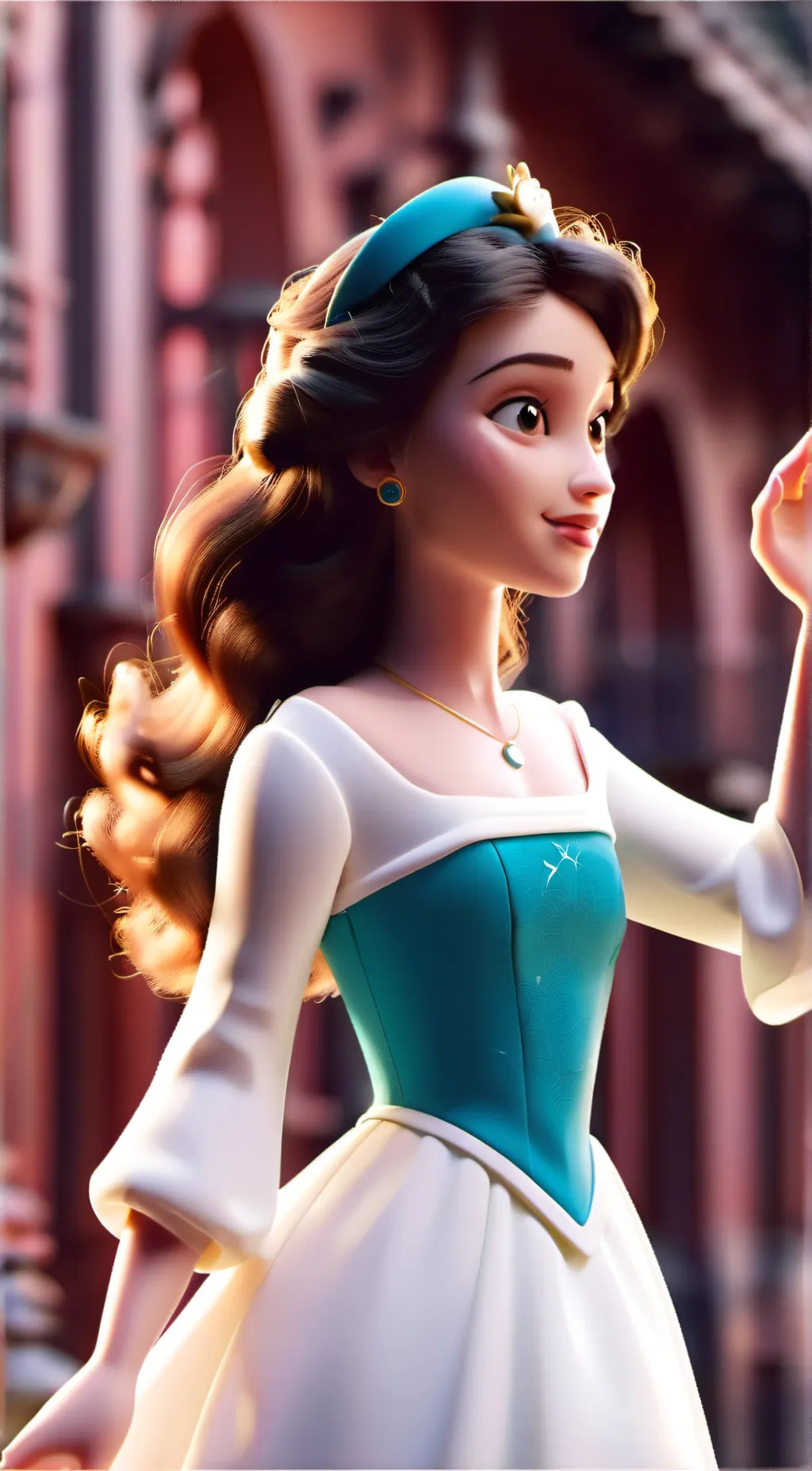 ai character: luana  background