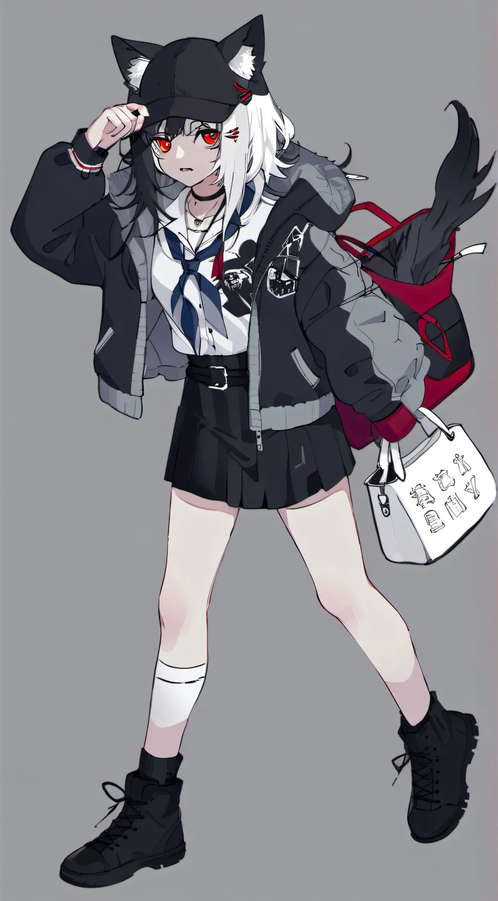 ai character: Sigma Alpha girl😈 background