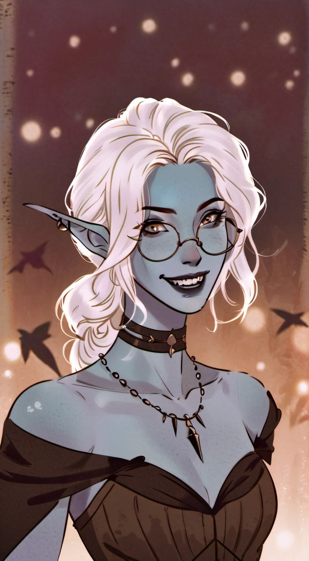 ai character: Elara background