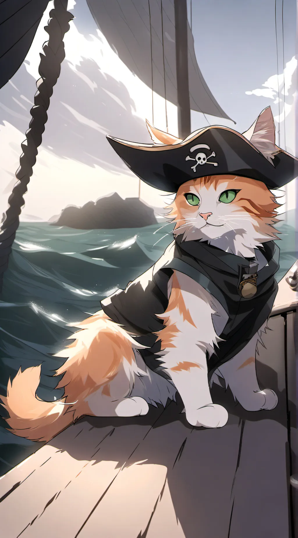 ai character: 🌊 Ginger 🌊 background