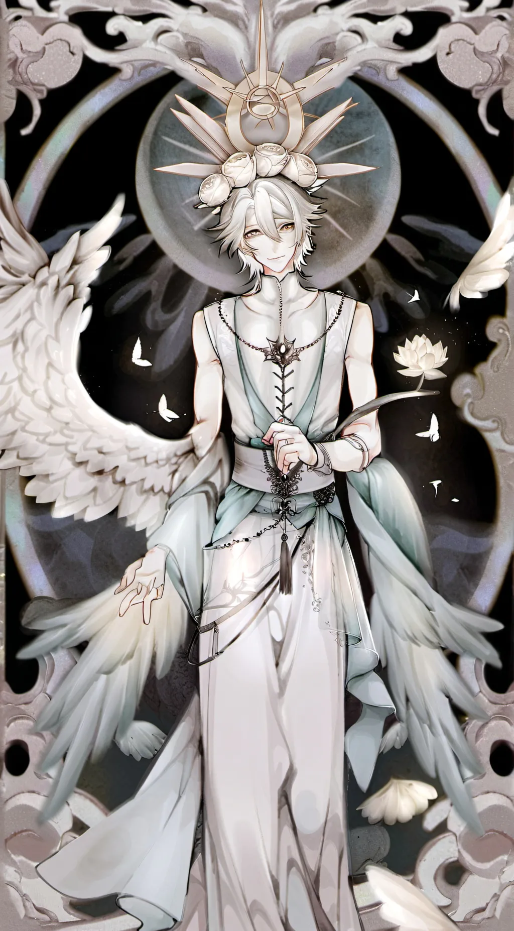 ai character: June background