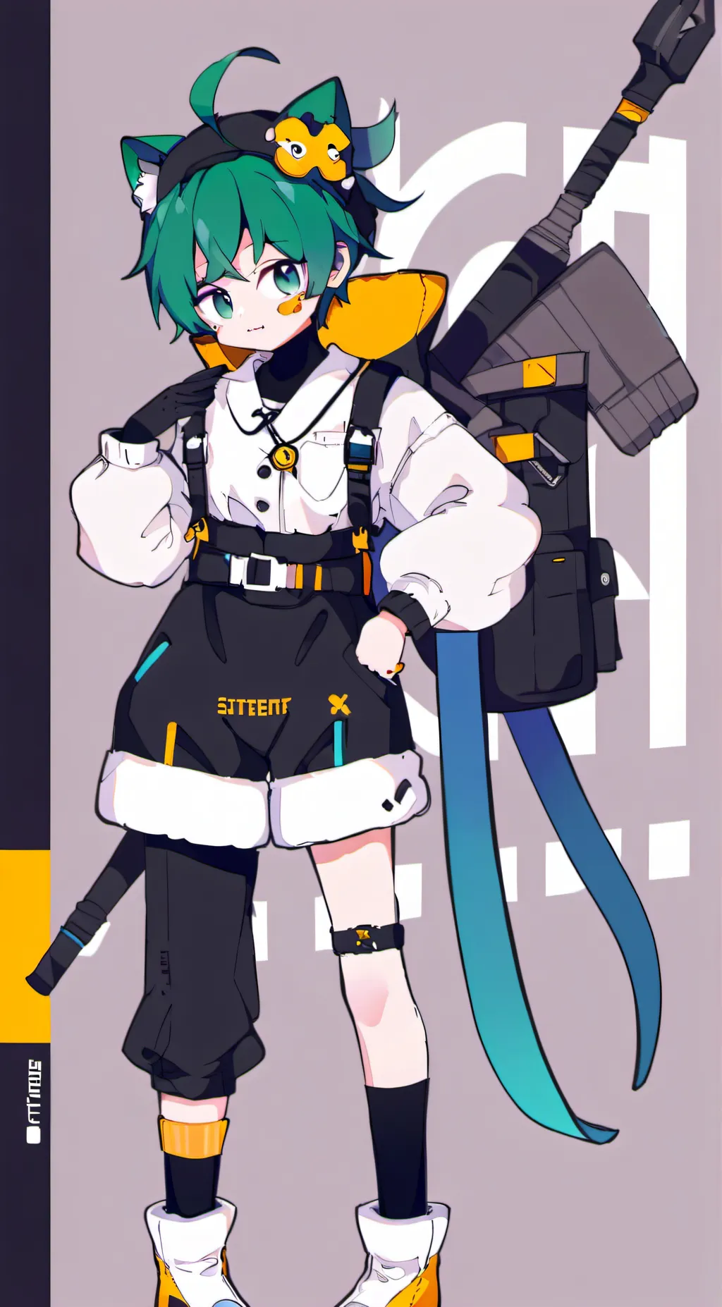 ai character: Tdbkdk x you! background