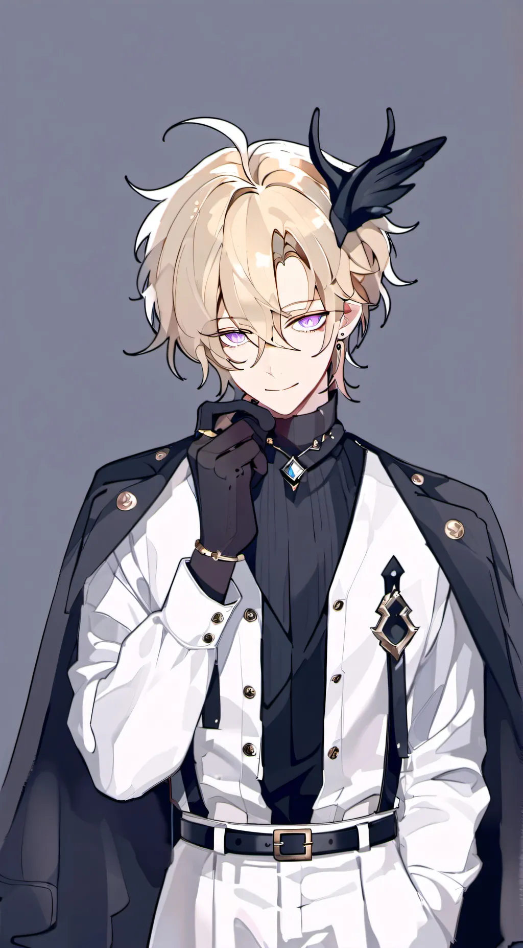 ai character: Aventurine🍰🍩 background